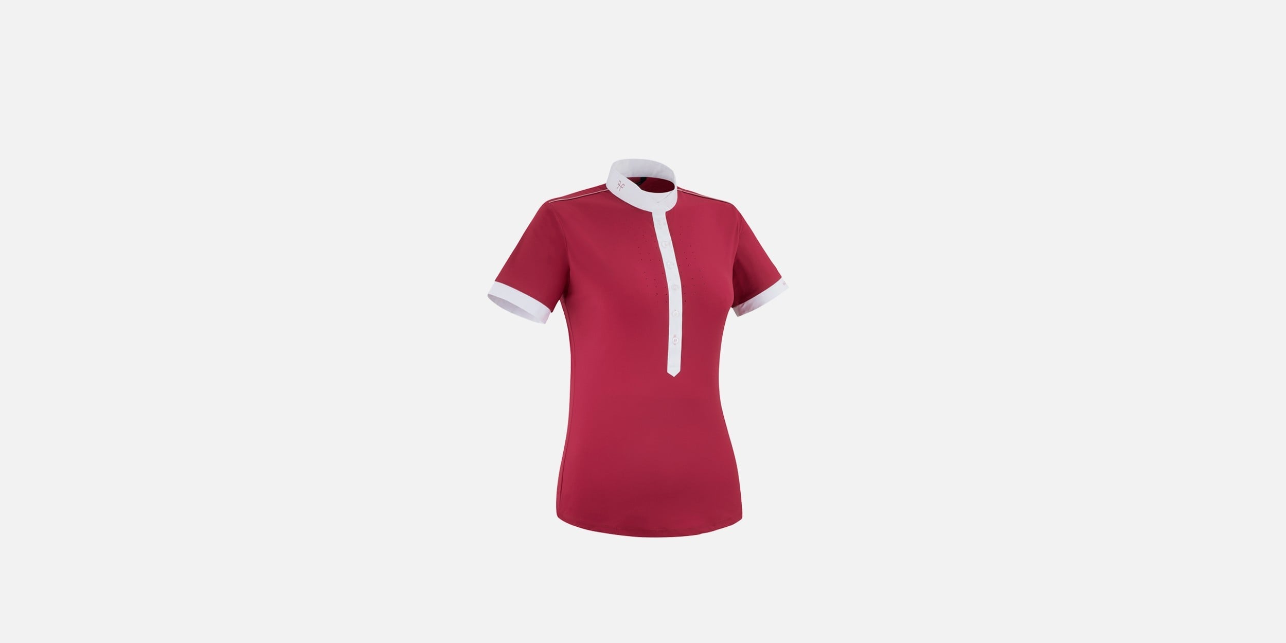 Horse Pilot Aerolight Shirt MC Women - Ruby
