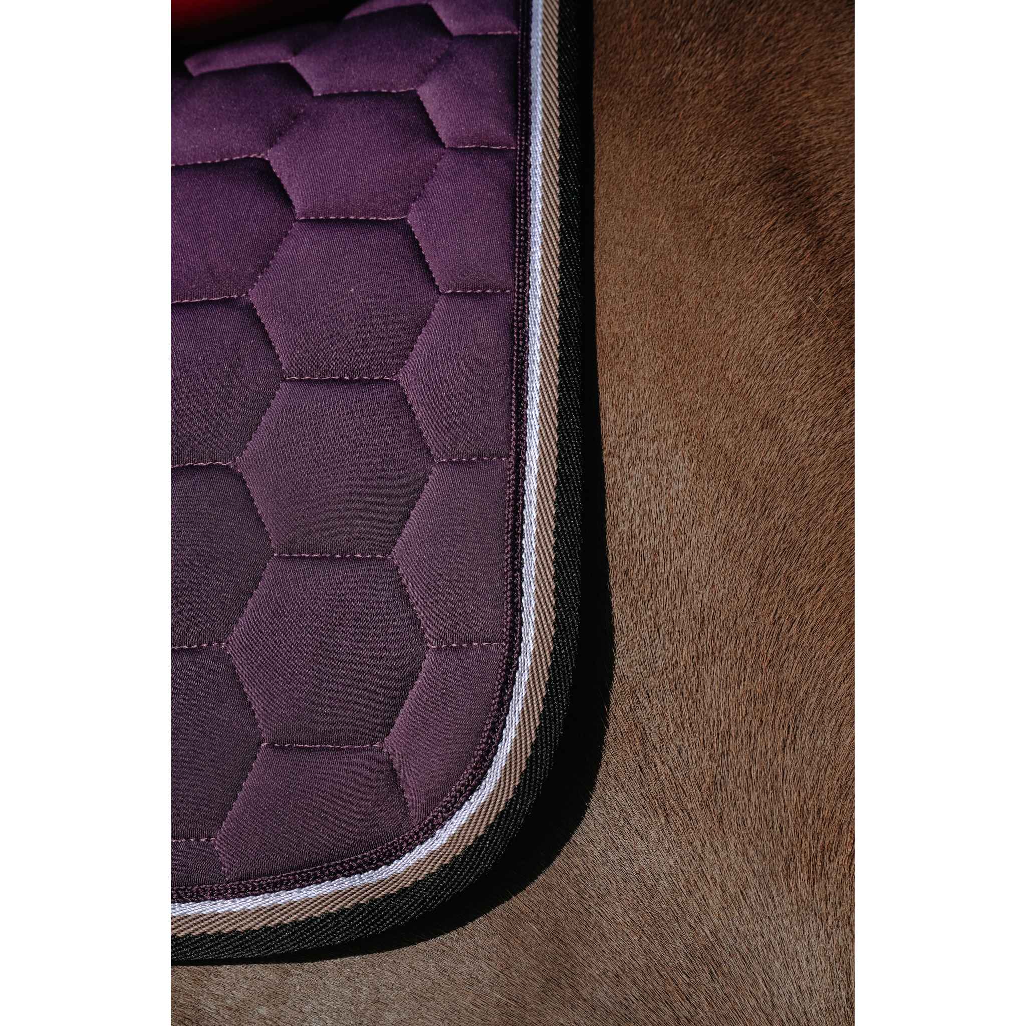 EQUITHÈME All-Purpose Saddle Pad - Coco Plum - 204913015_ambi_4