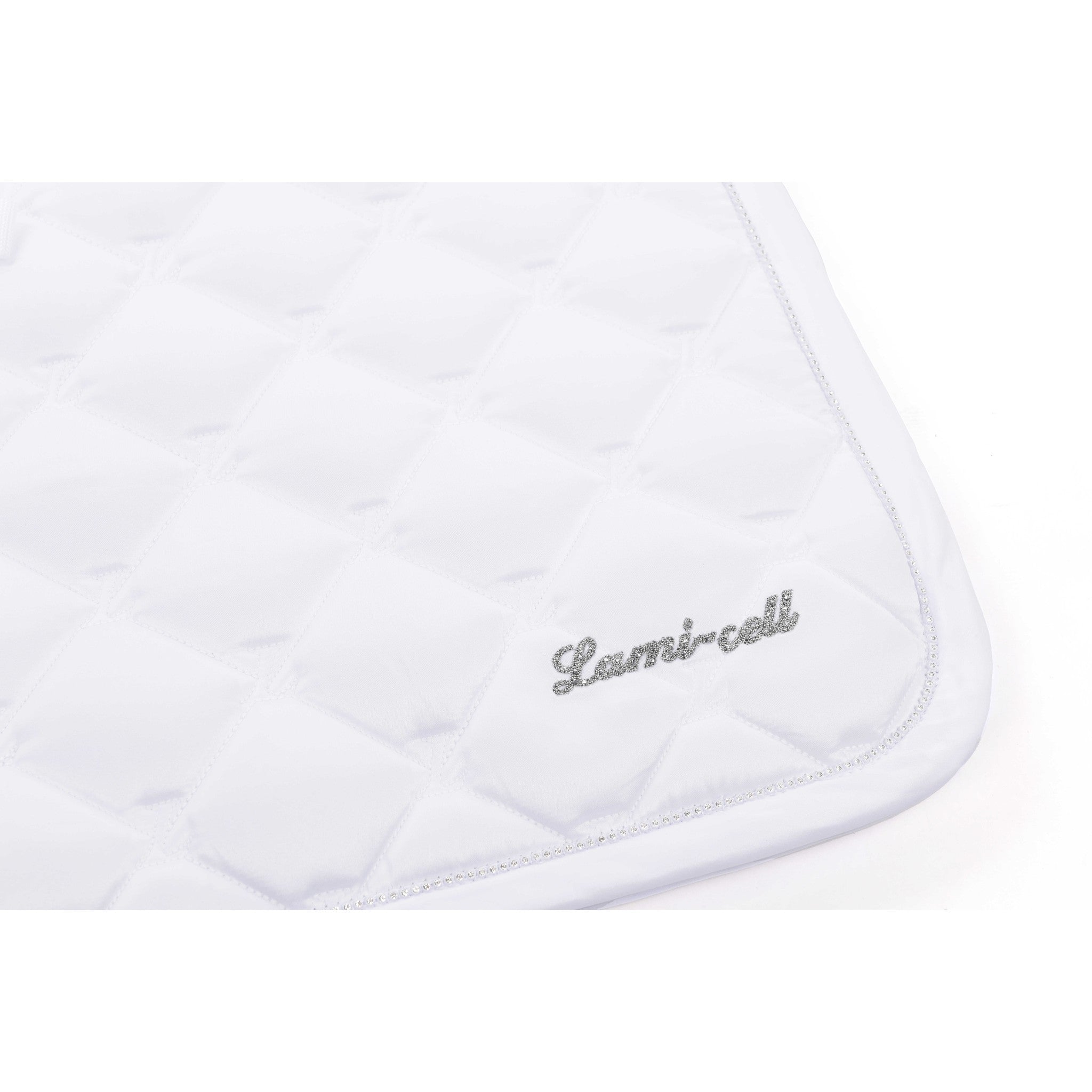 Lami-Cell Charming Saddle Pad - Dressage White 220038001