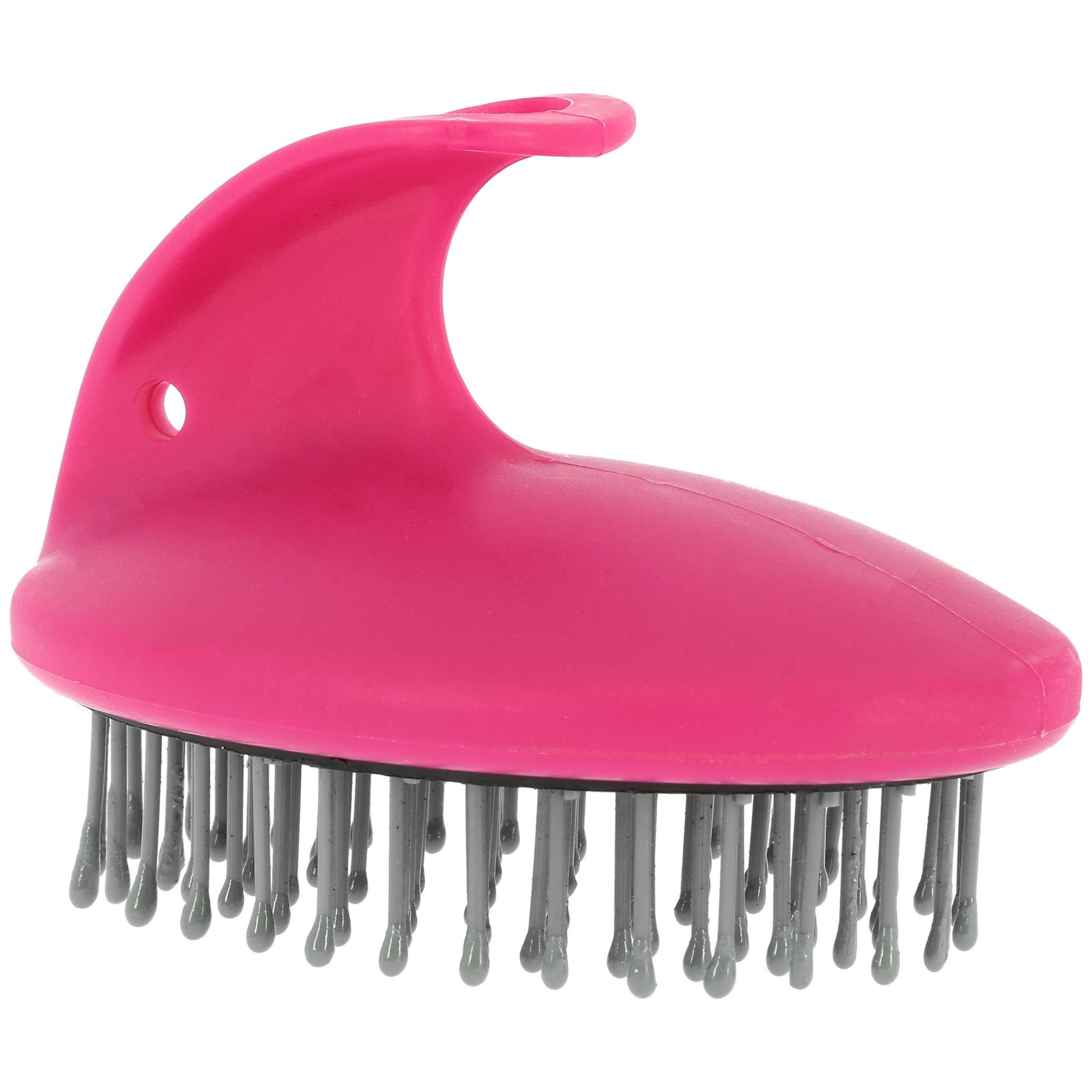 Hippo-Tonic Hard Bristle Massage Brush Fuchsia 700105032