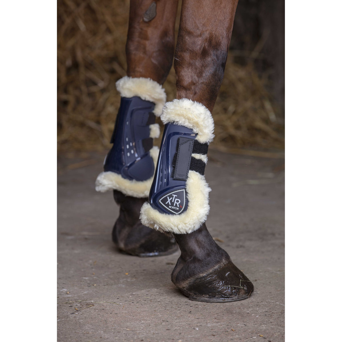 Norton XTR Sheepskin Boots - Navy blue - 530670073_ambi_2