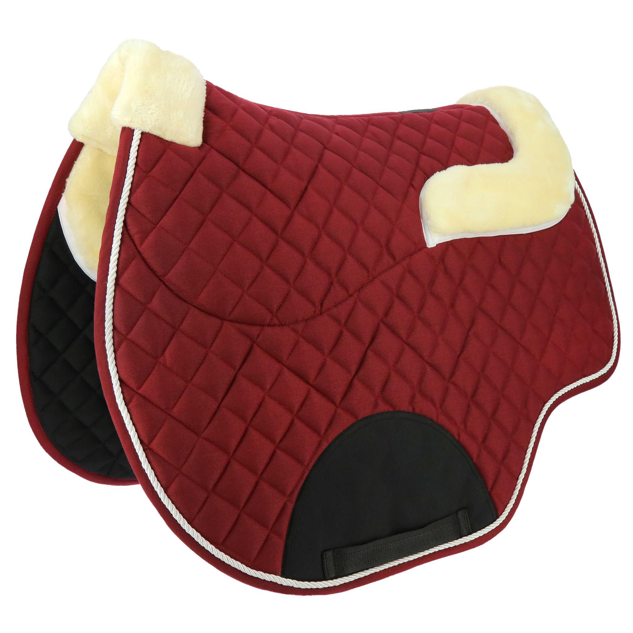 Norton Saddle pad/back pad - All purpose Burgundy 204384033