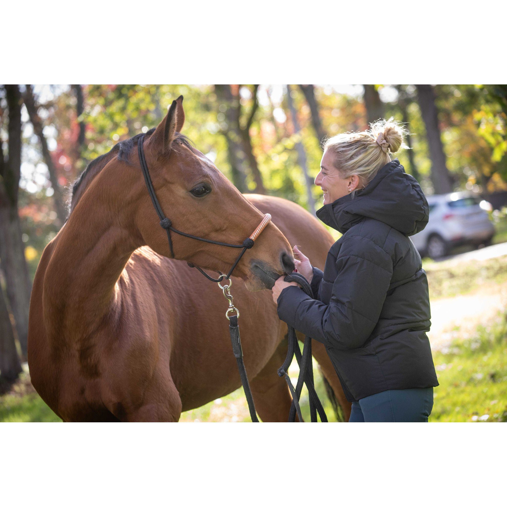 Paddock Sports Auteuil Padded Jacket - Adult Black 978018021