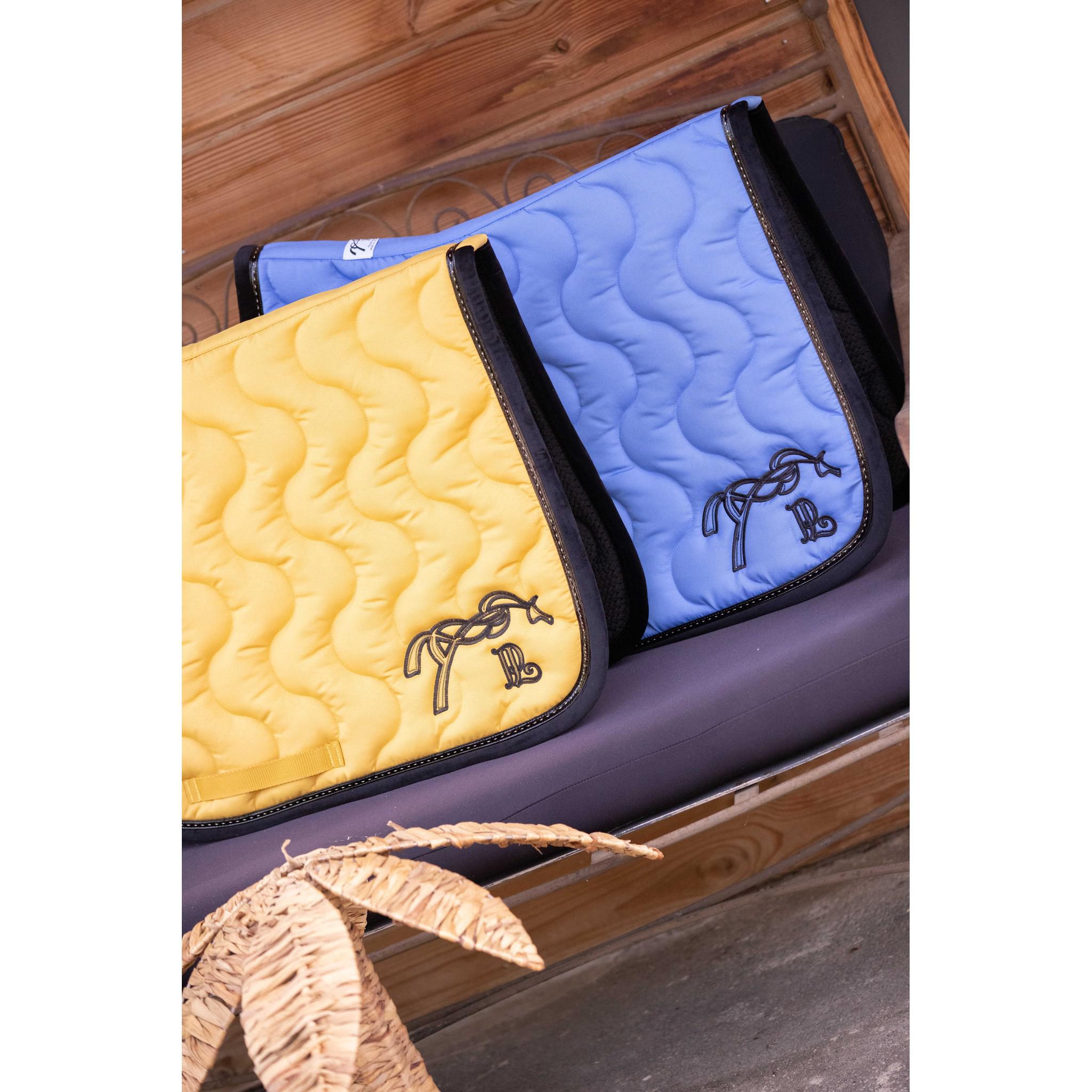 Pénélope Team Saddle Pad - All purpose Yellow/black 204801262