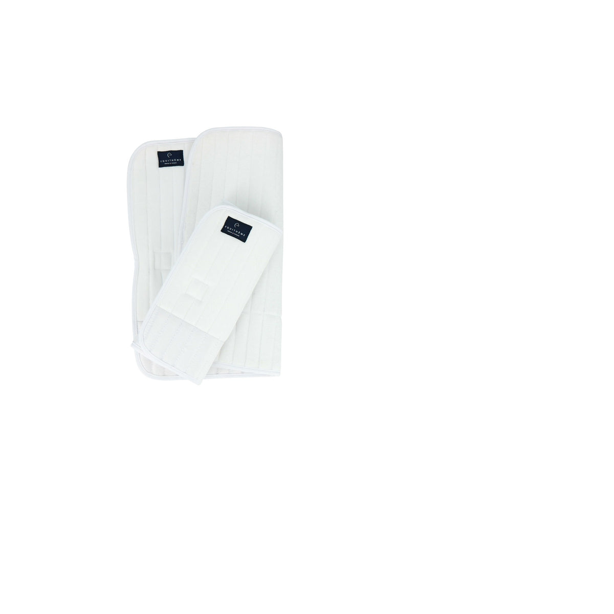 EQUITHÈME Easy Leg Straps - White - 540648001_compo_1