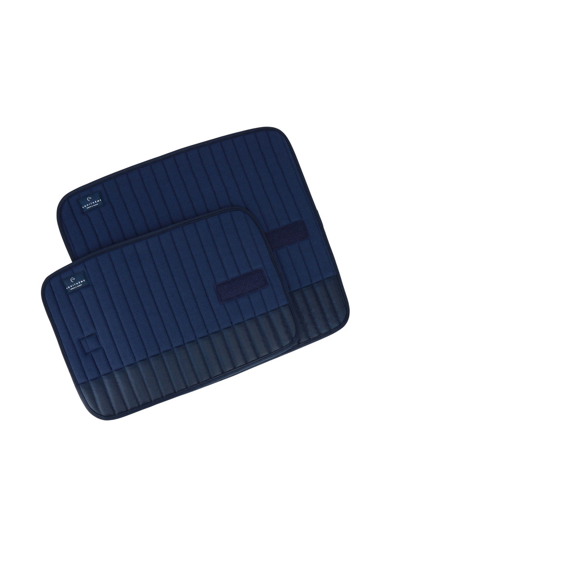 EQUITHÈME Easy Leg Straps - Navy blue - 540648007_packshot_2