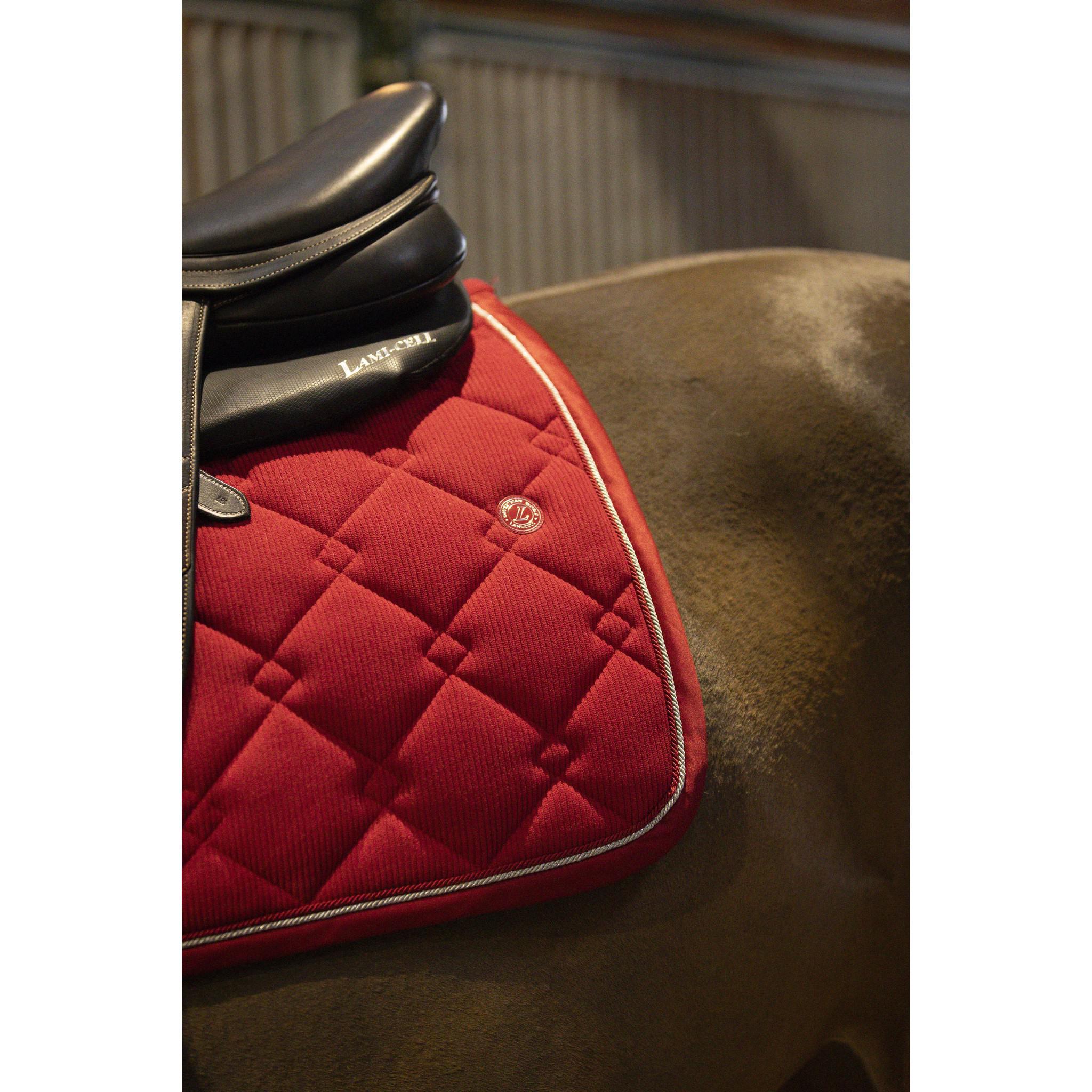 Lami-Cell Luxin Saddle Pad - All purpose Red 220032003