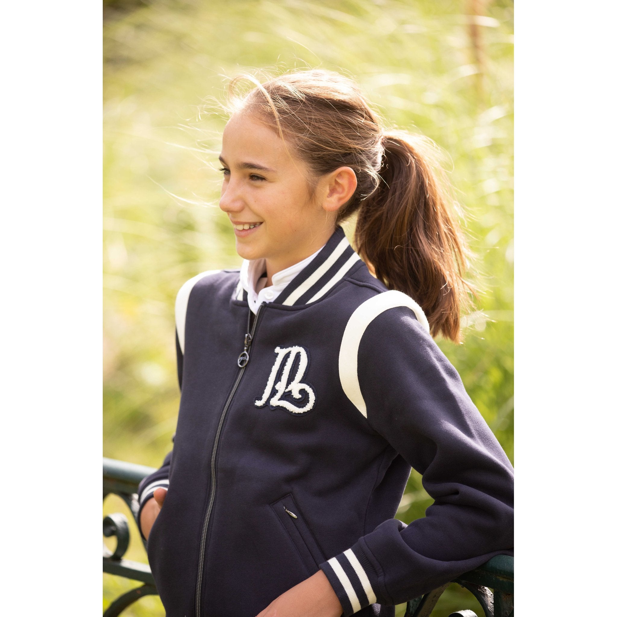 Penelope University Sweatshirt - Women's Navy/white - 963335750_ambi_2