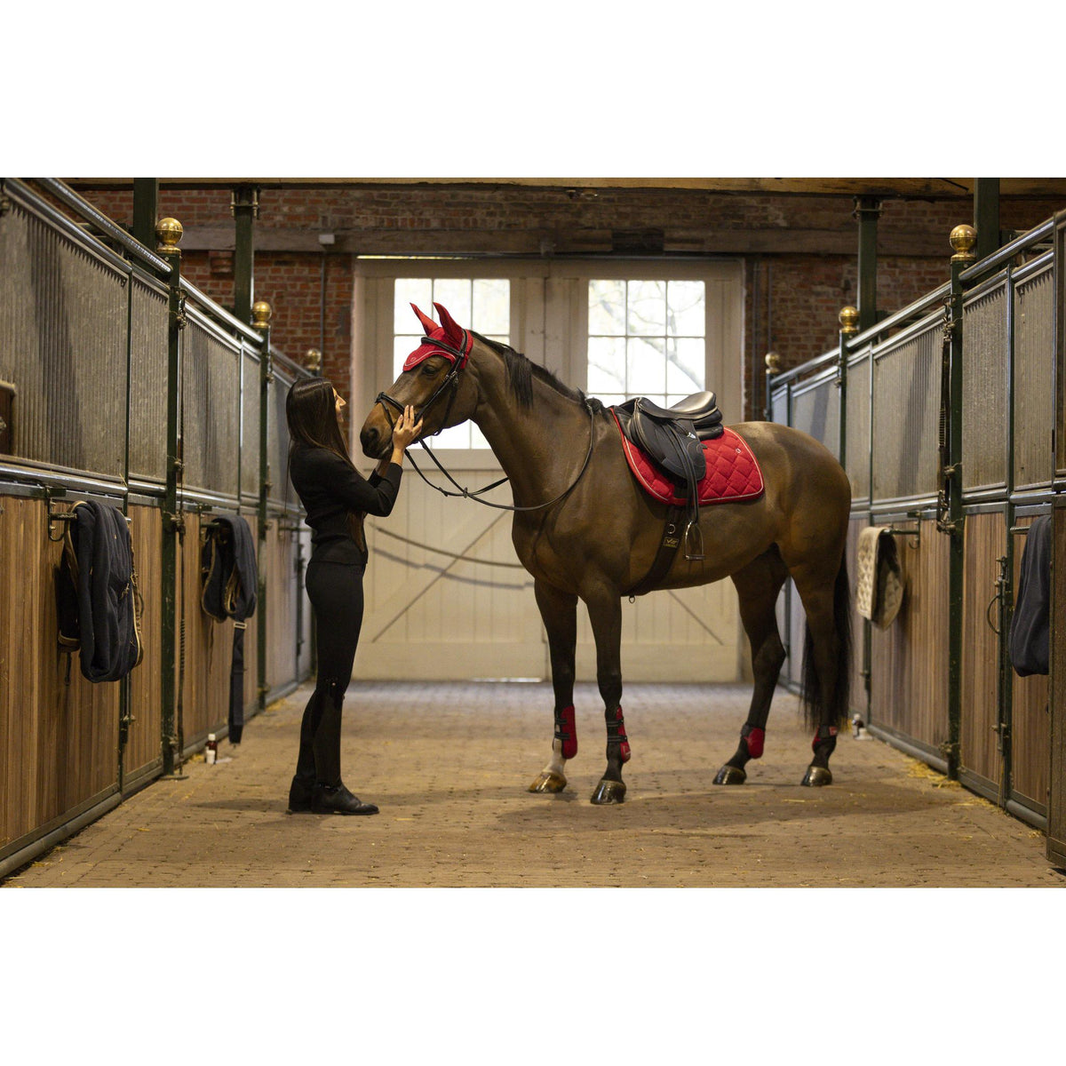Lami-Cell Elite Boots and Fetlock Protectors - Red - 550141303_ambi_4