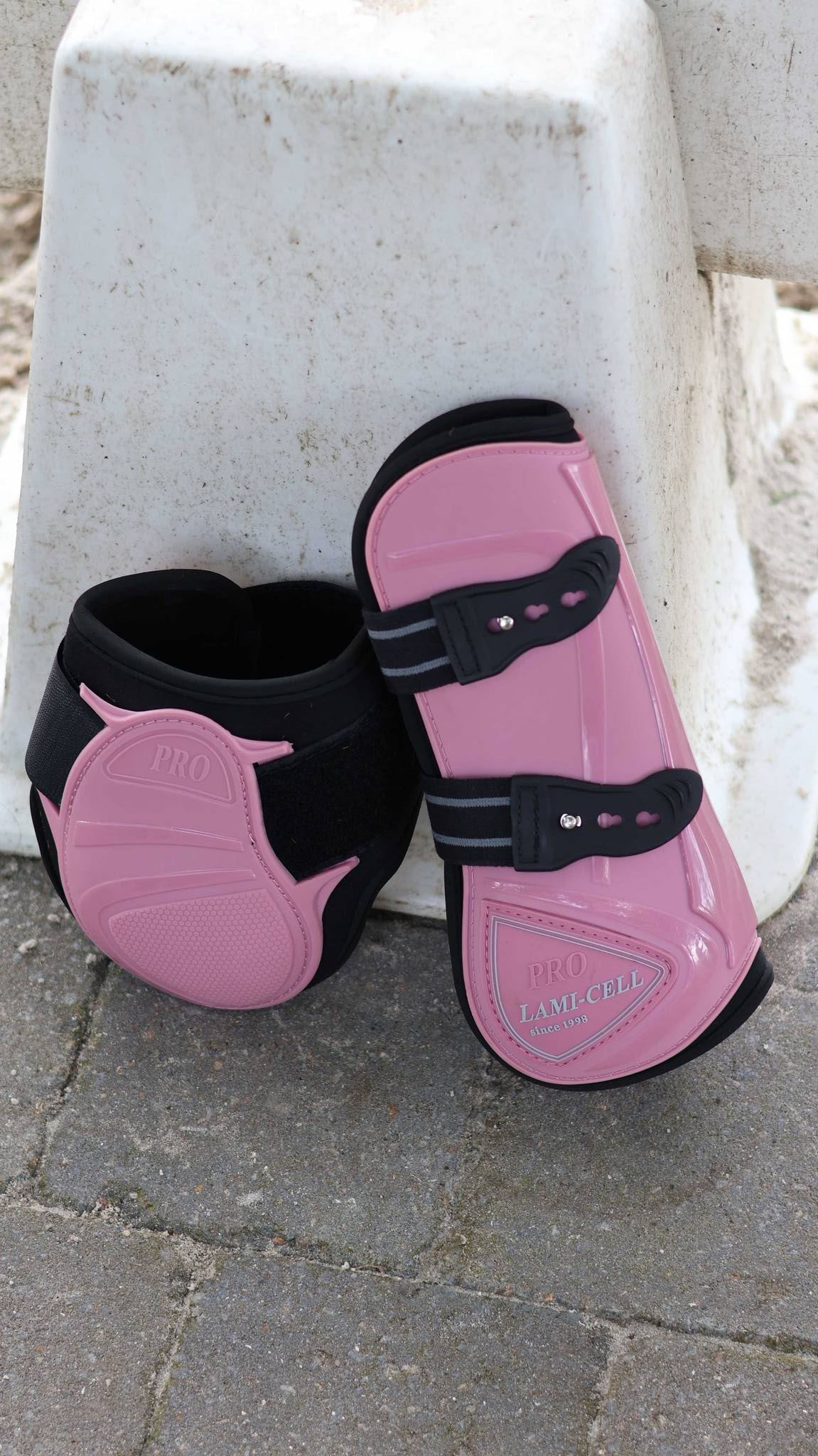 Lami-Cell Elite Fetlock and Tendon Boots Antique pink
