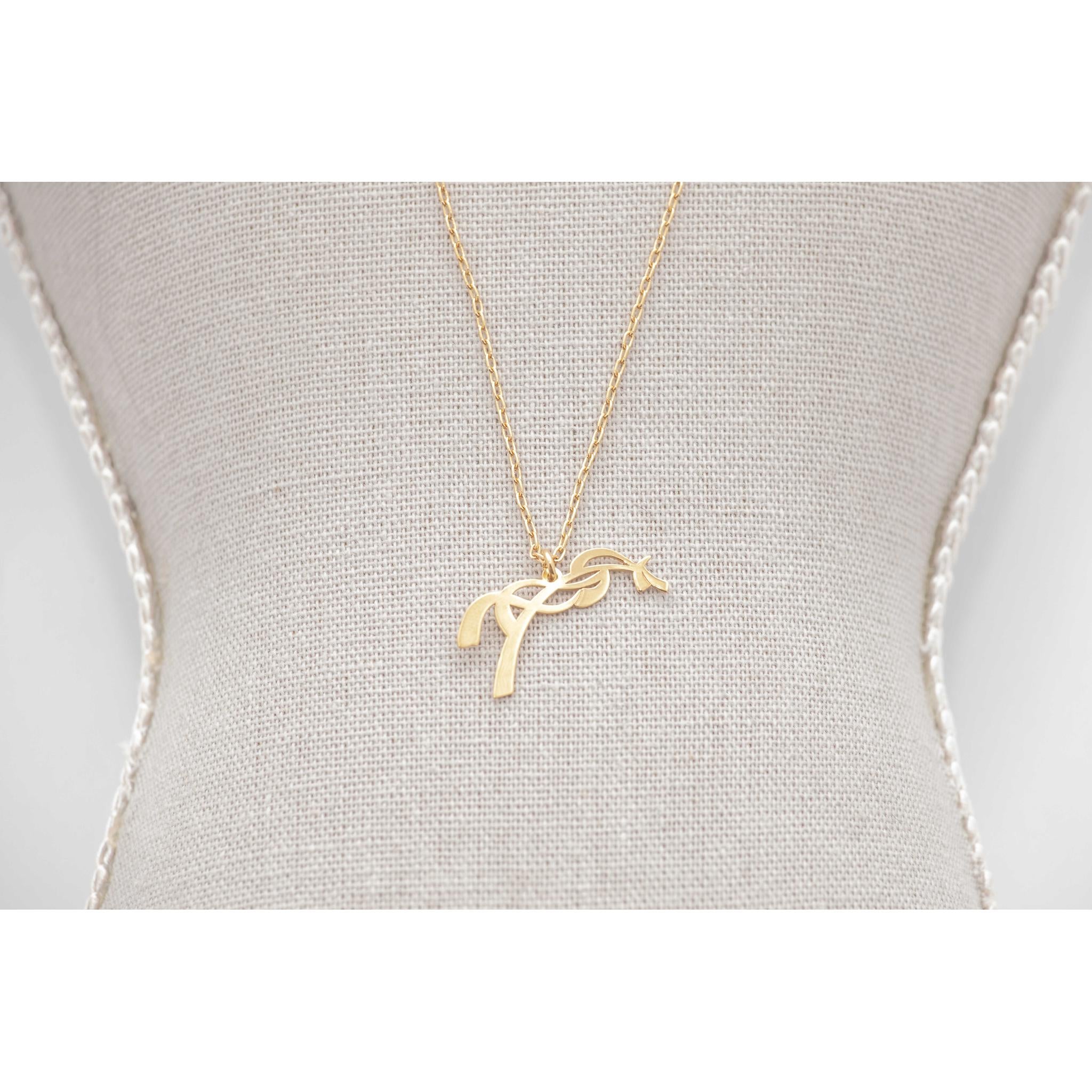 Penelope Angele Necklace Golden - 902928010_packshot_9