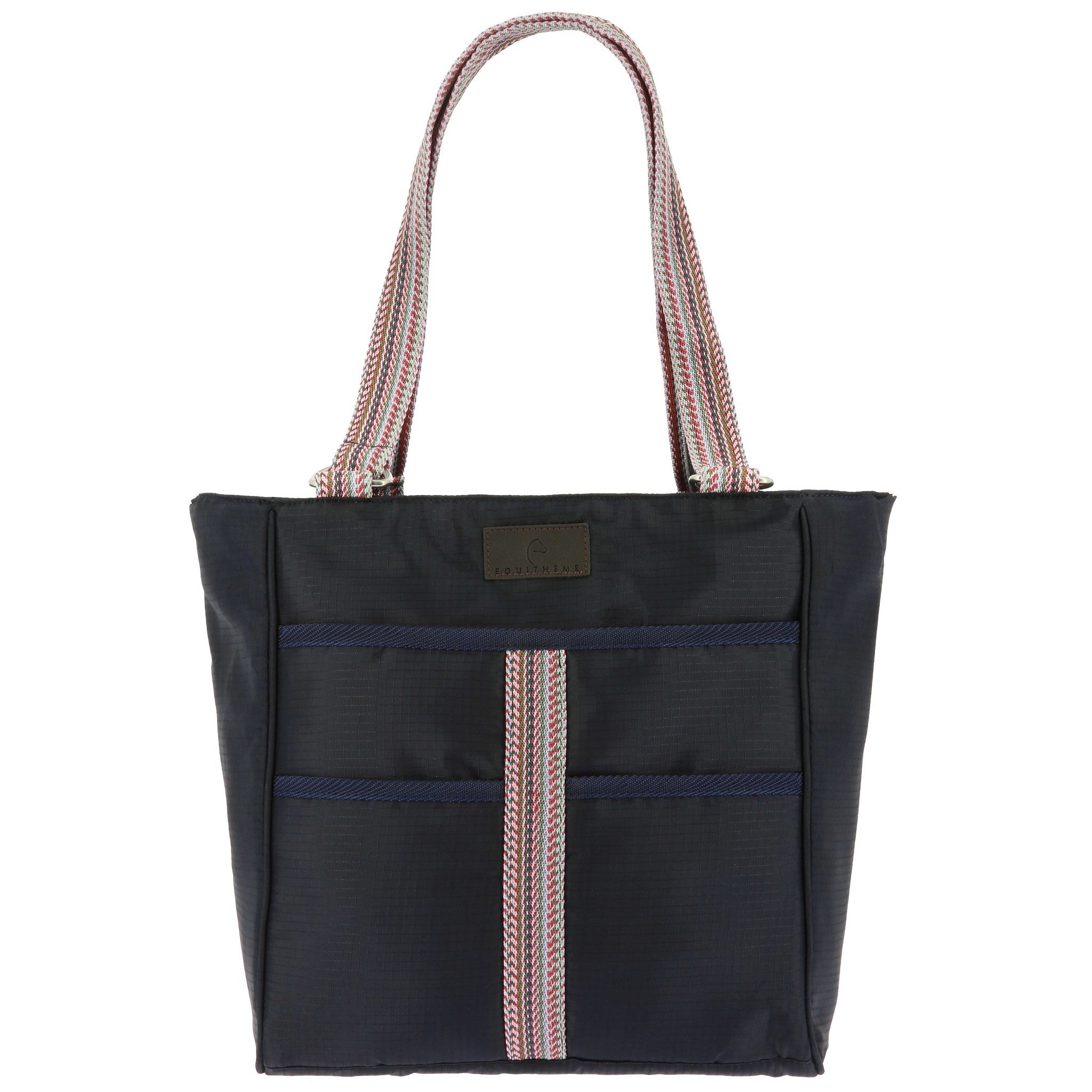 EQUITHÈME Aztec Tote Bag with pockets Navy blue 934002700