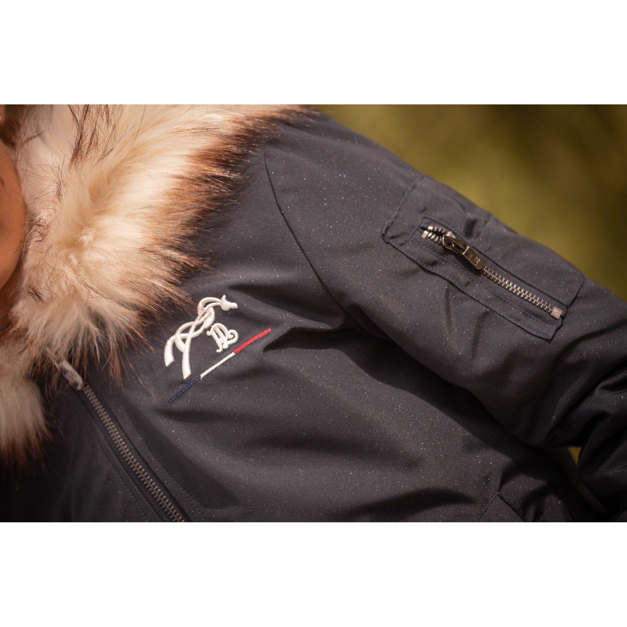 Eden by Pénélope Lyon Bomber jacket Glitter - Children Navy glitter 980001710