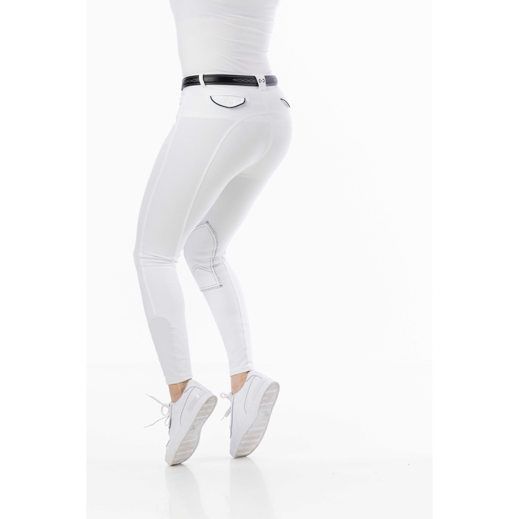 Riding World Alexandrie Breeches - Ladies White 989412136