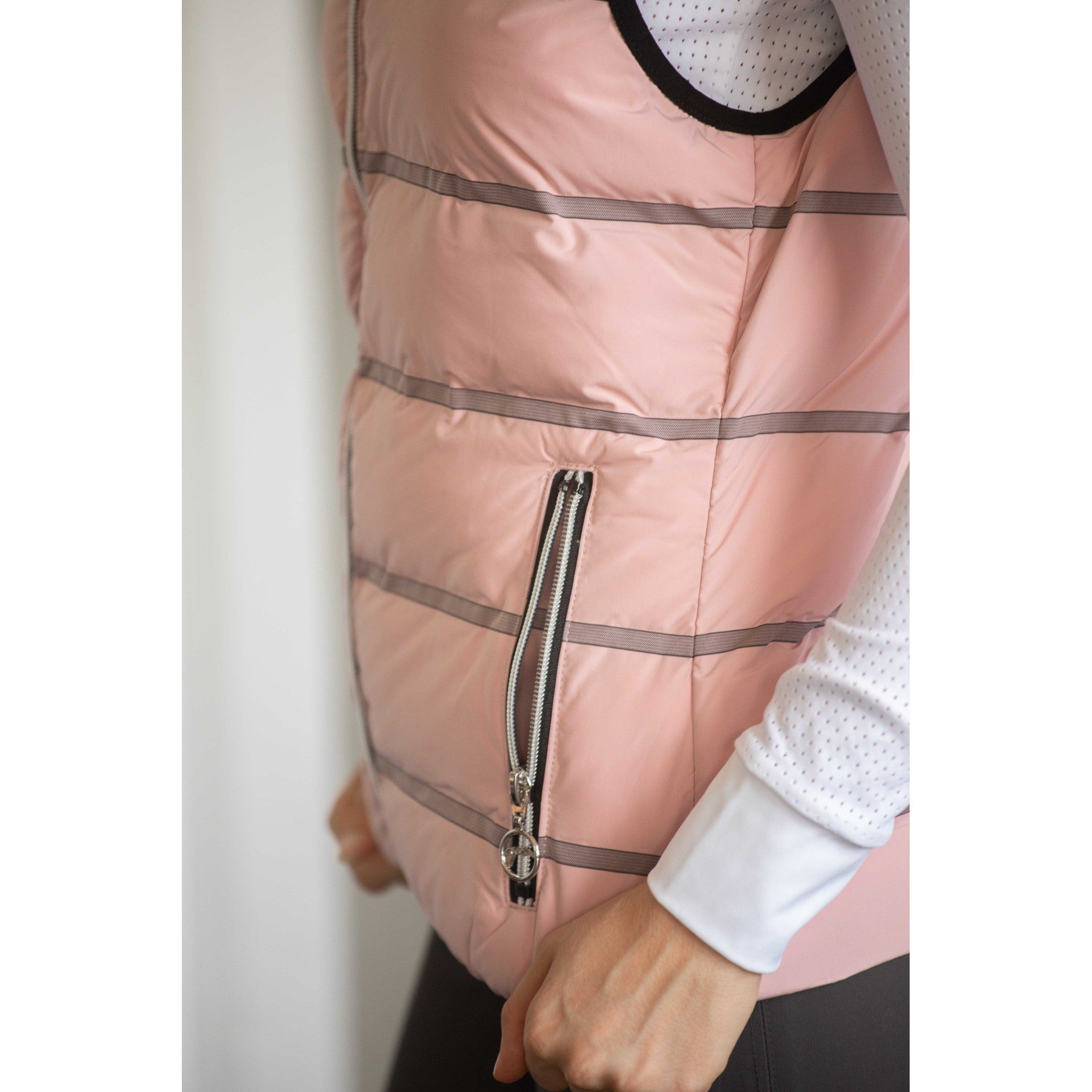 Pénélope Anouck Puffer Vest - Ladies Pink 978825131