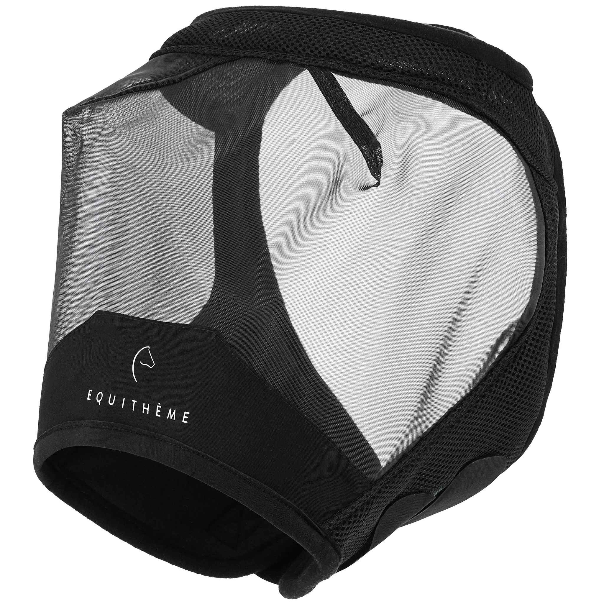 EQUITHÈME Mesh UV Protection Fly Mask without ears Black 306024203