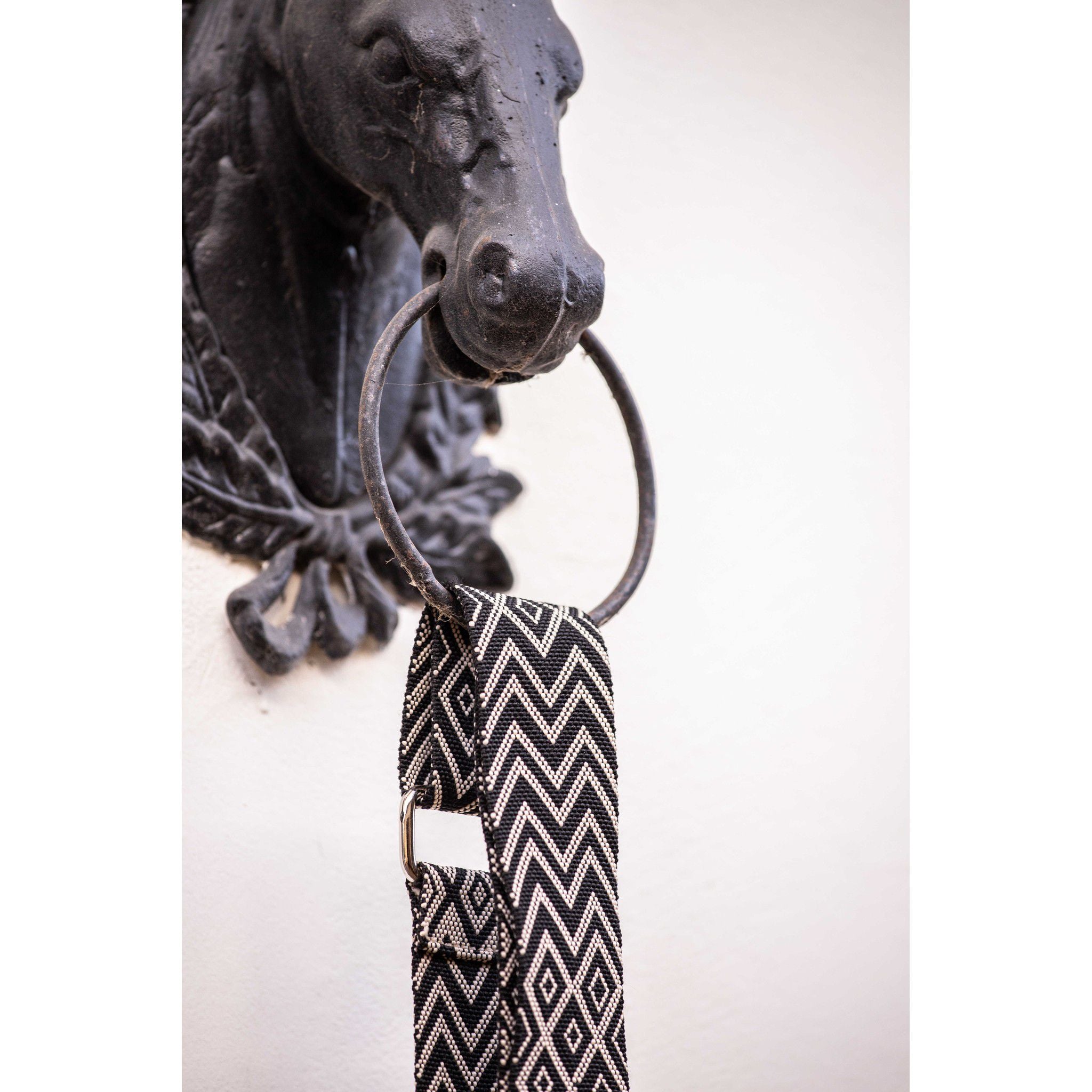 Pénélope Chevron Shoulder strap Black/ecru 936014002