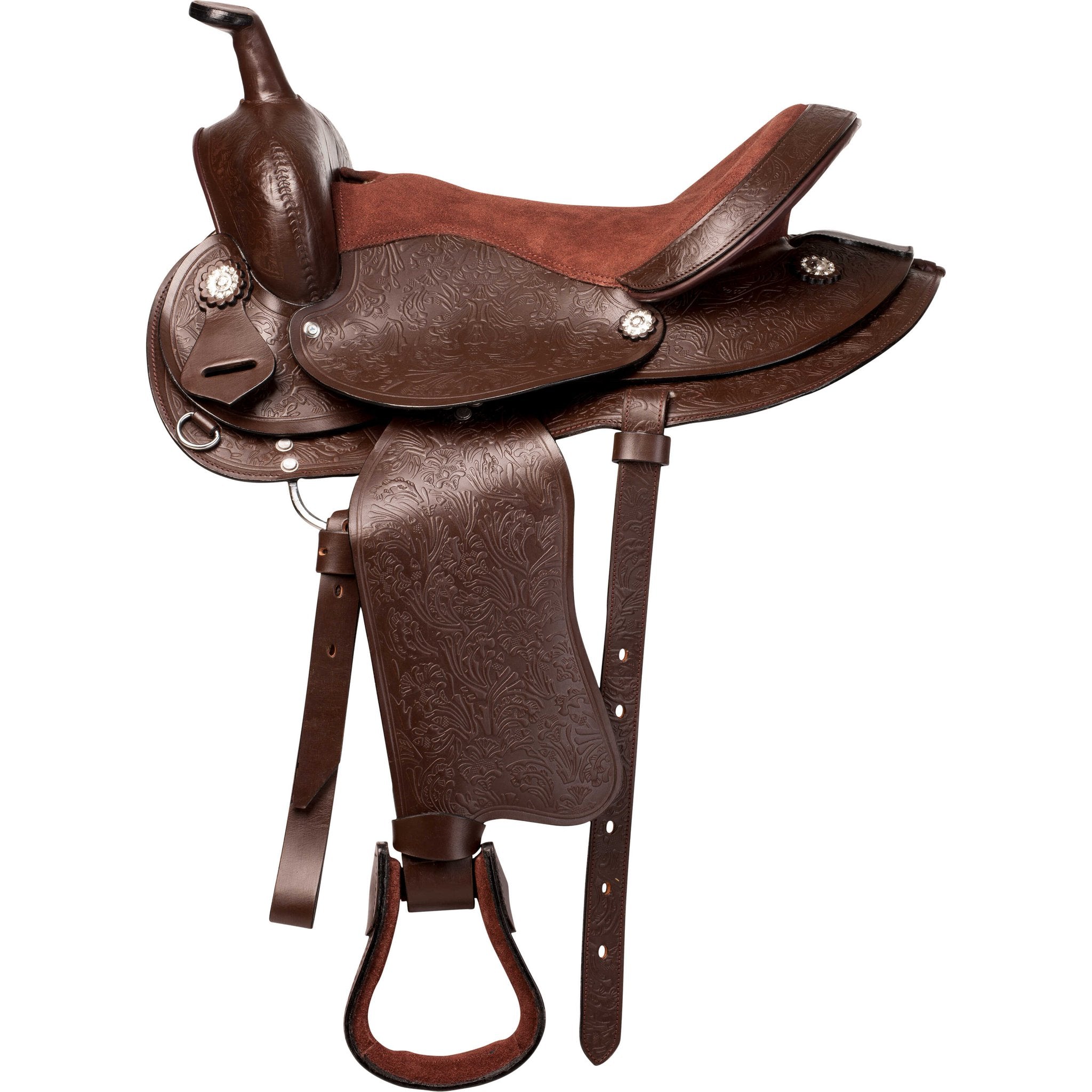 Westride Topeka Western Saddle Havana - 800079004_packshot_1