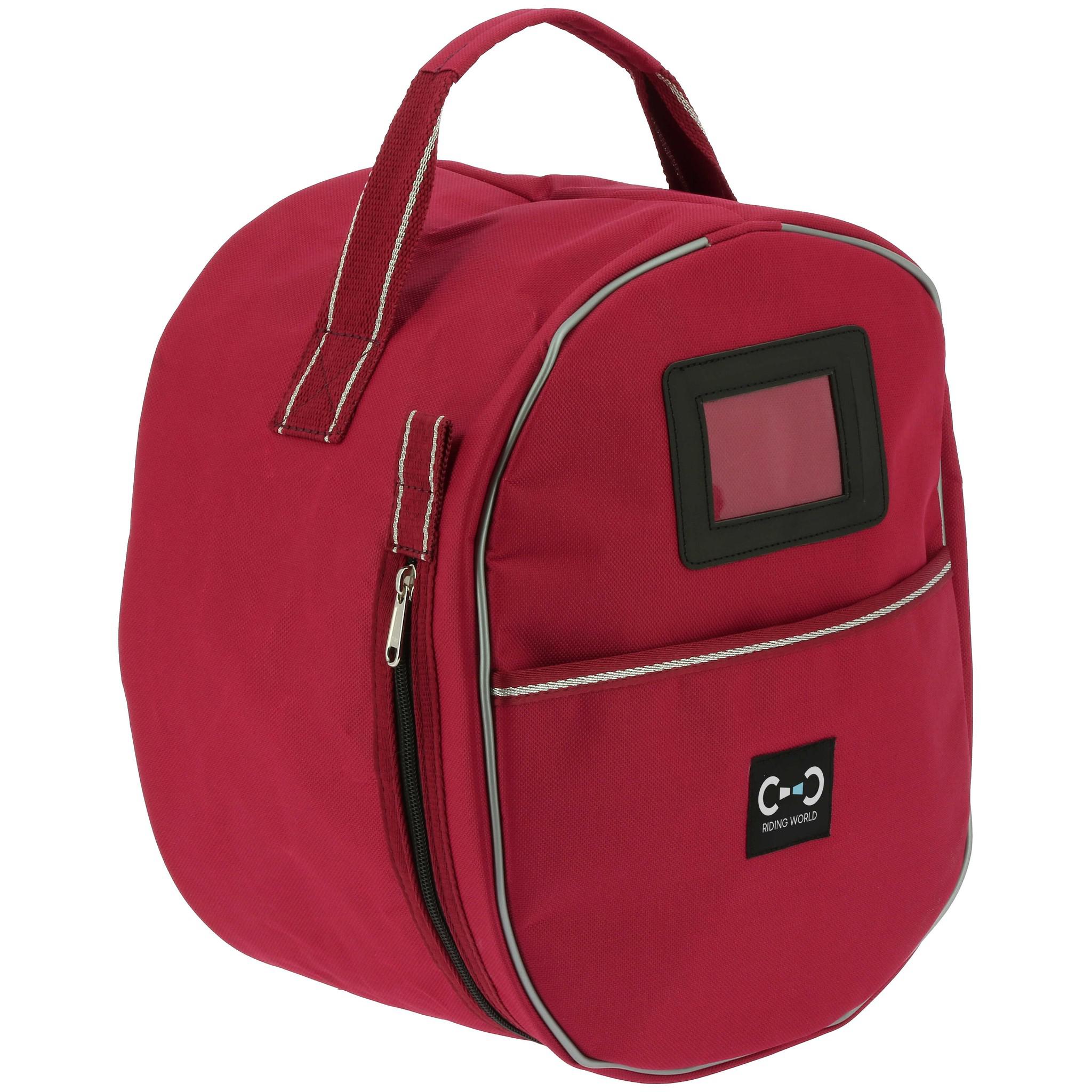 Riding World Helmet bag Burgundy 910663033