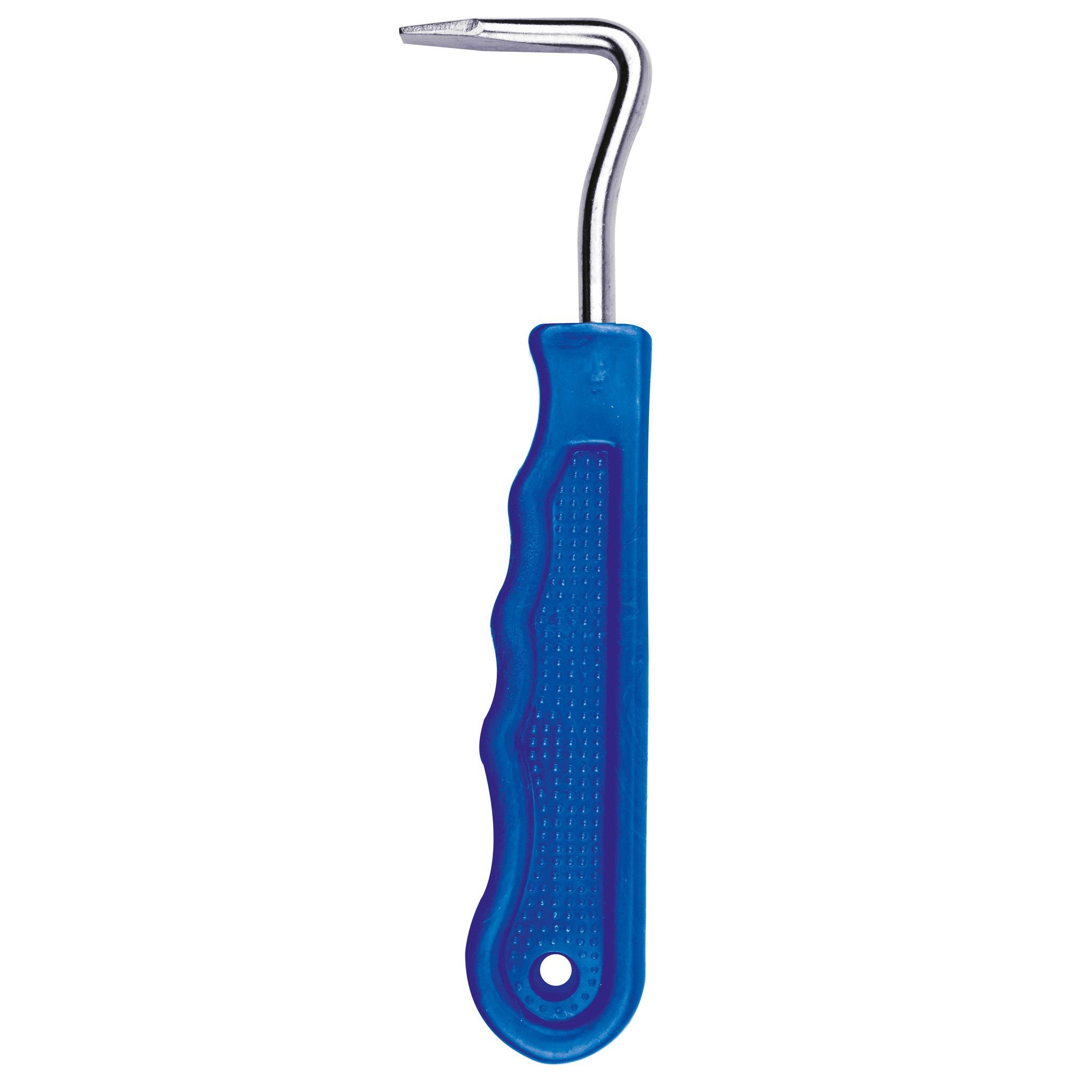 Plastic Hoof pick Hippo-Tonic shaped handle Blue 700083006