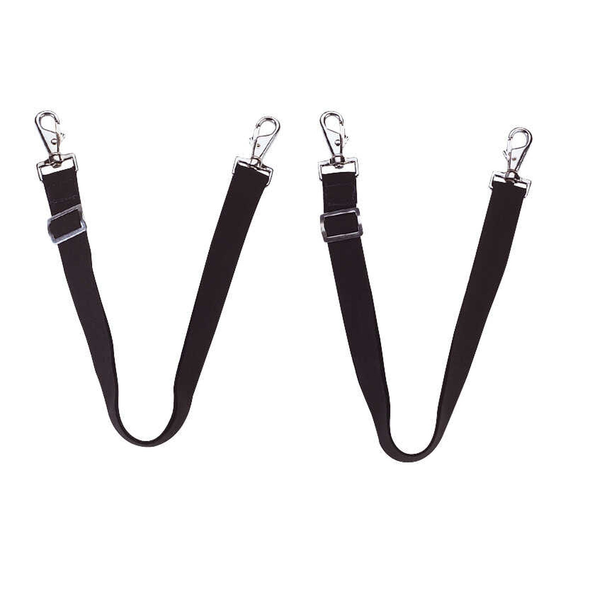 EQUITHÈME Elastic leg straps Black 400401002