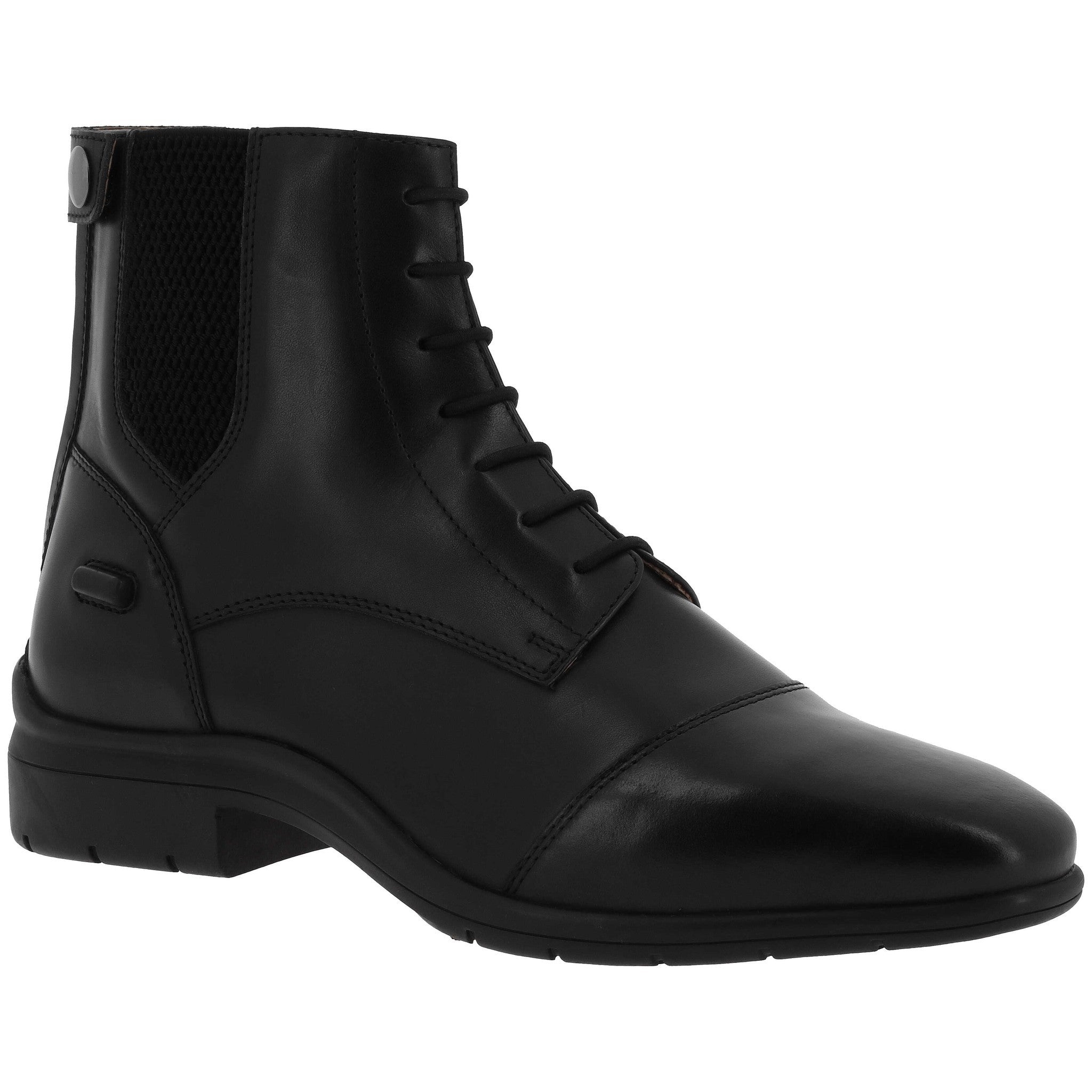 EQUITHÈME Sporty Lace-Up + Zip Boots Black 914111239