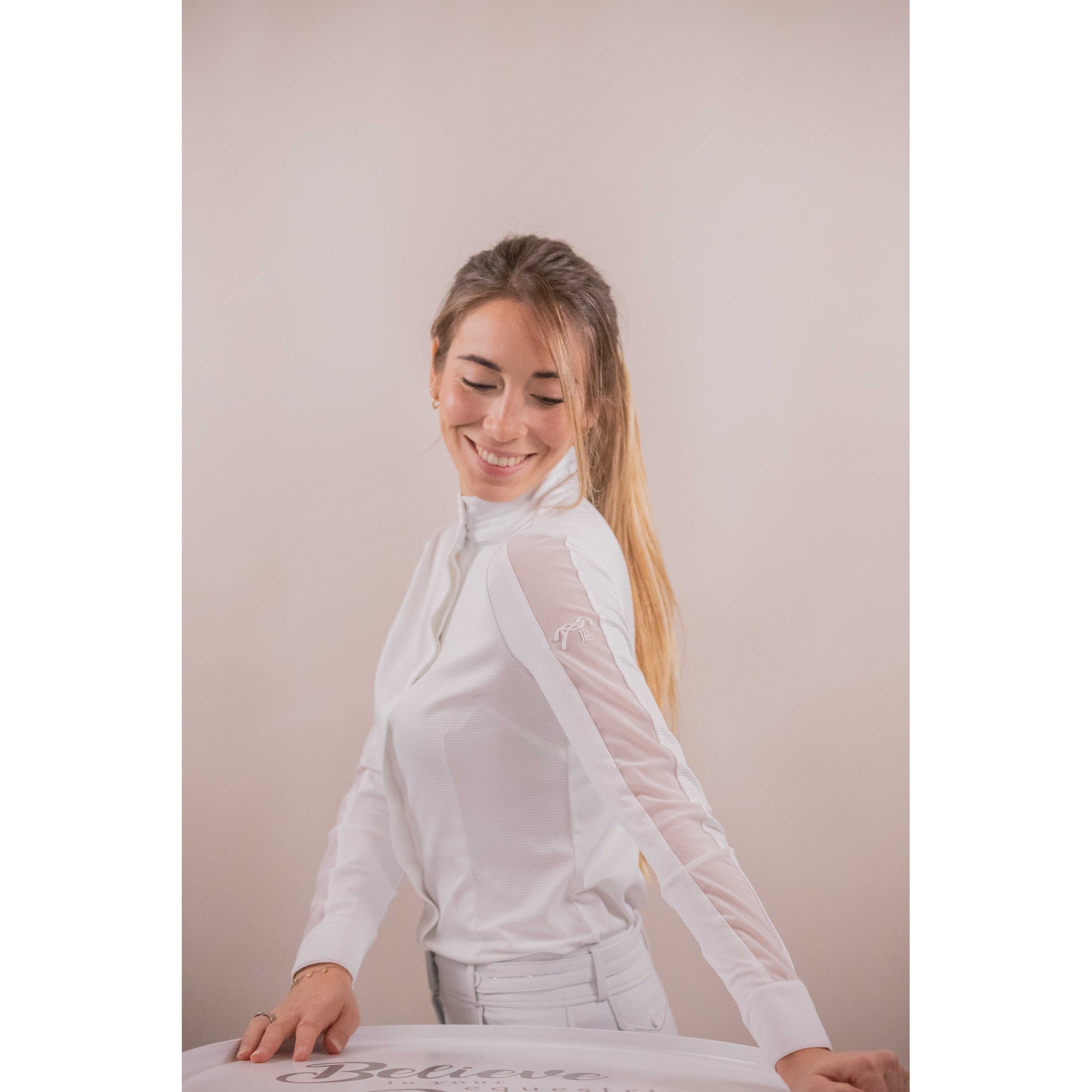 Pénélope Las Honey show polo shirt - Ladies White 987913011