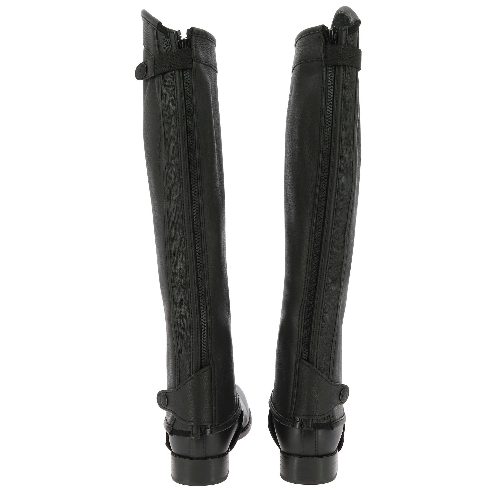 EQUITHÈME Elite half-chaps - Adult Black 913239231