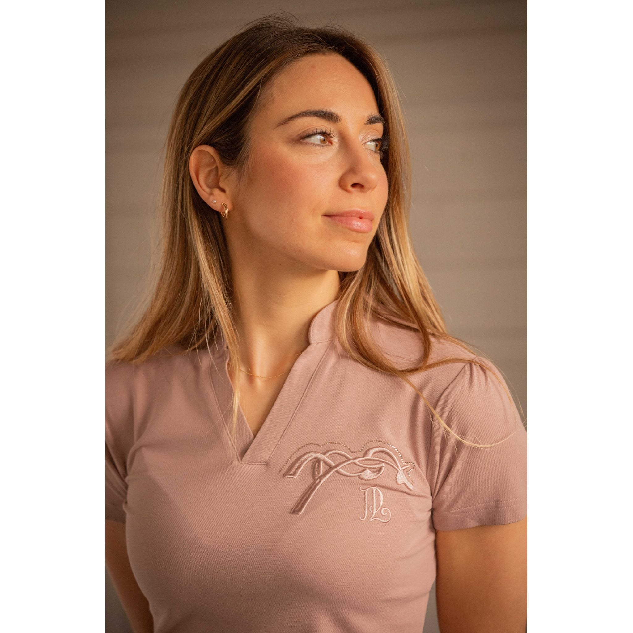 Penelope Josie Polo - Women's Beige - 963423051_ambi_4