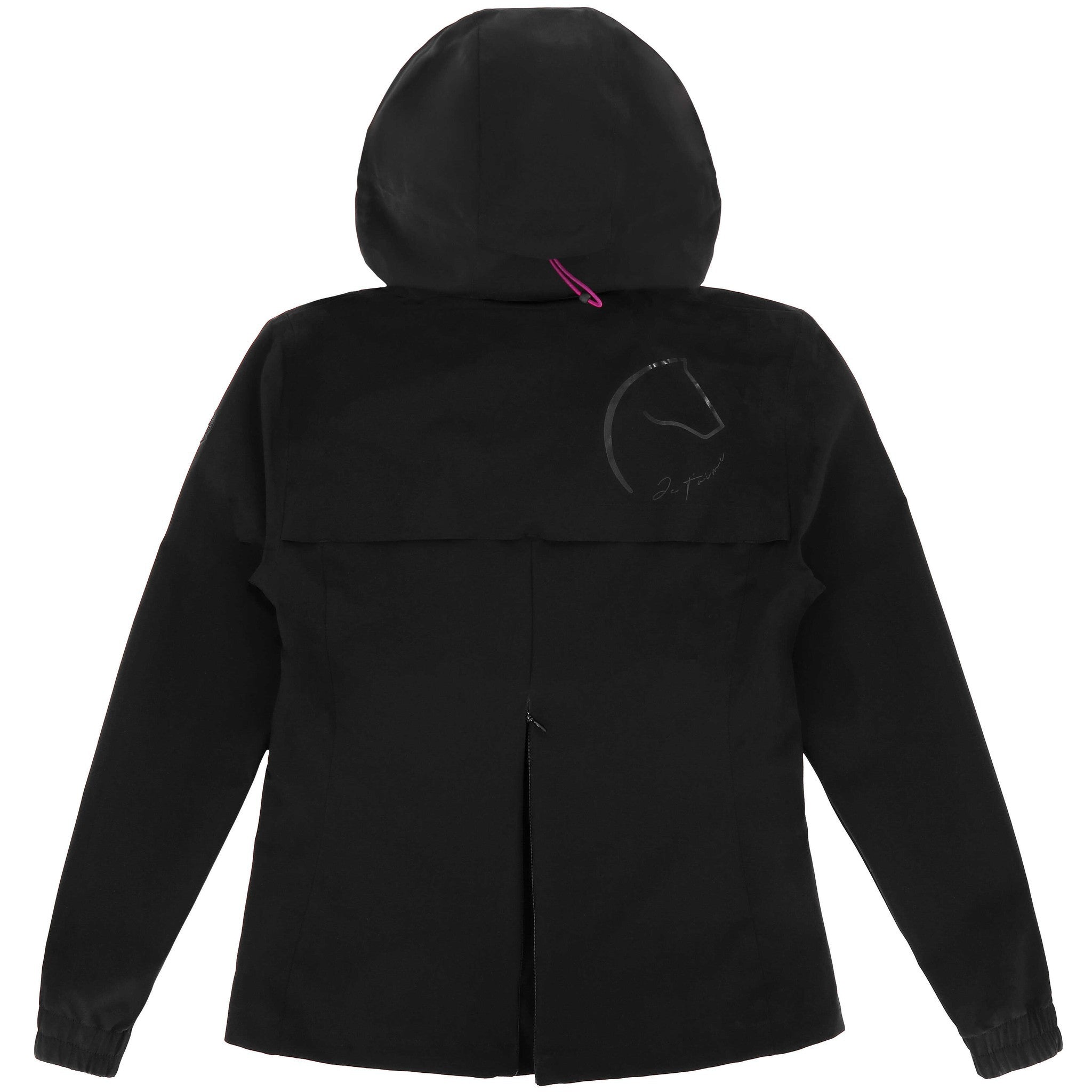 EQUITHÈME "Je t'aime" Waterproof Jacket – Astrid Black 978735022