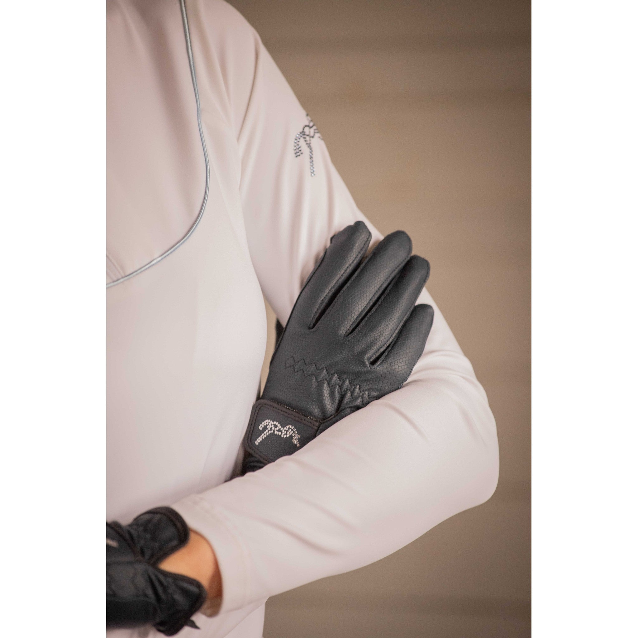 Pénélope Lyoni Riding Gloves Navy blue 930806765