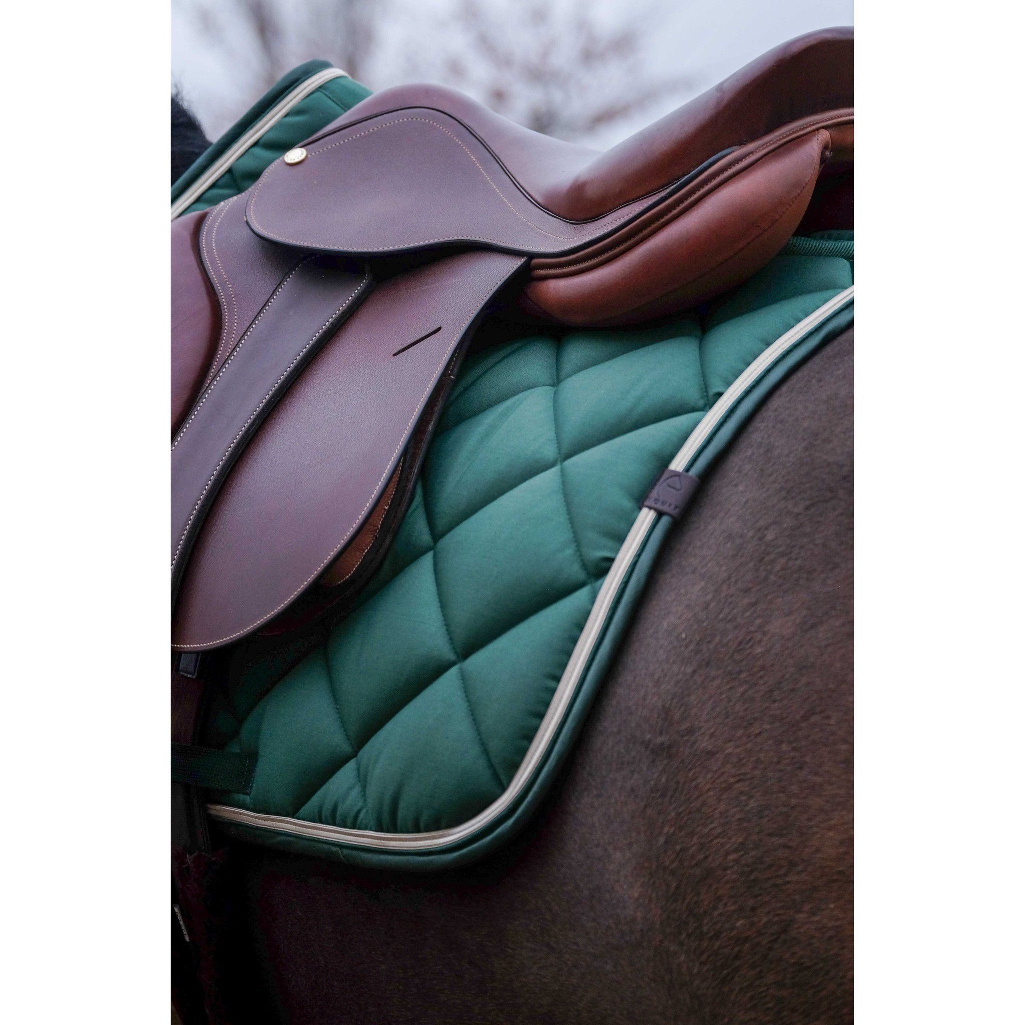EQUITHÈME Classic Saddle pad - All purpose Dark green 204773008