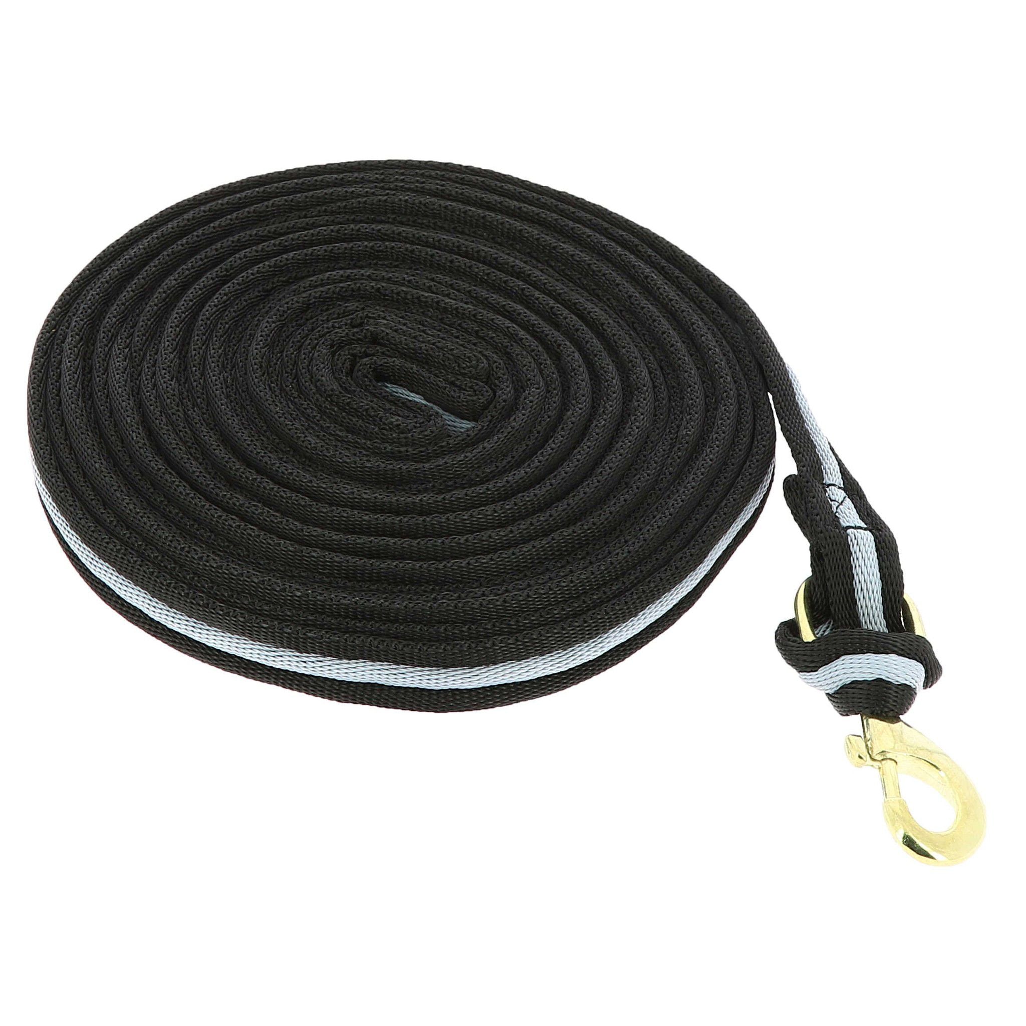 Norton Padded Lunging rein Grey/black 520108112