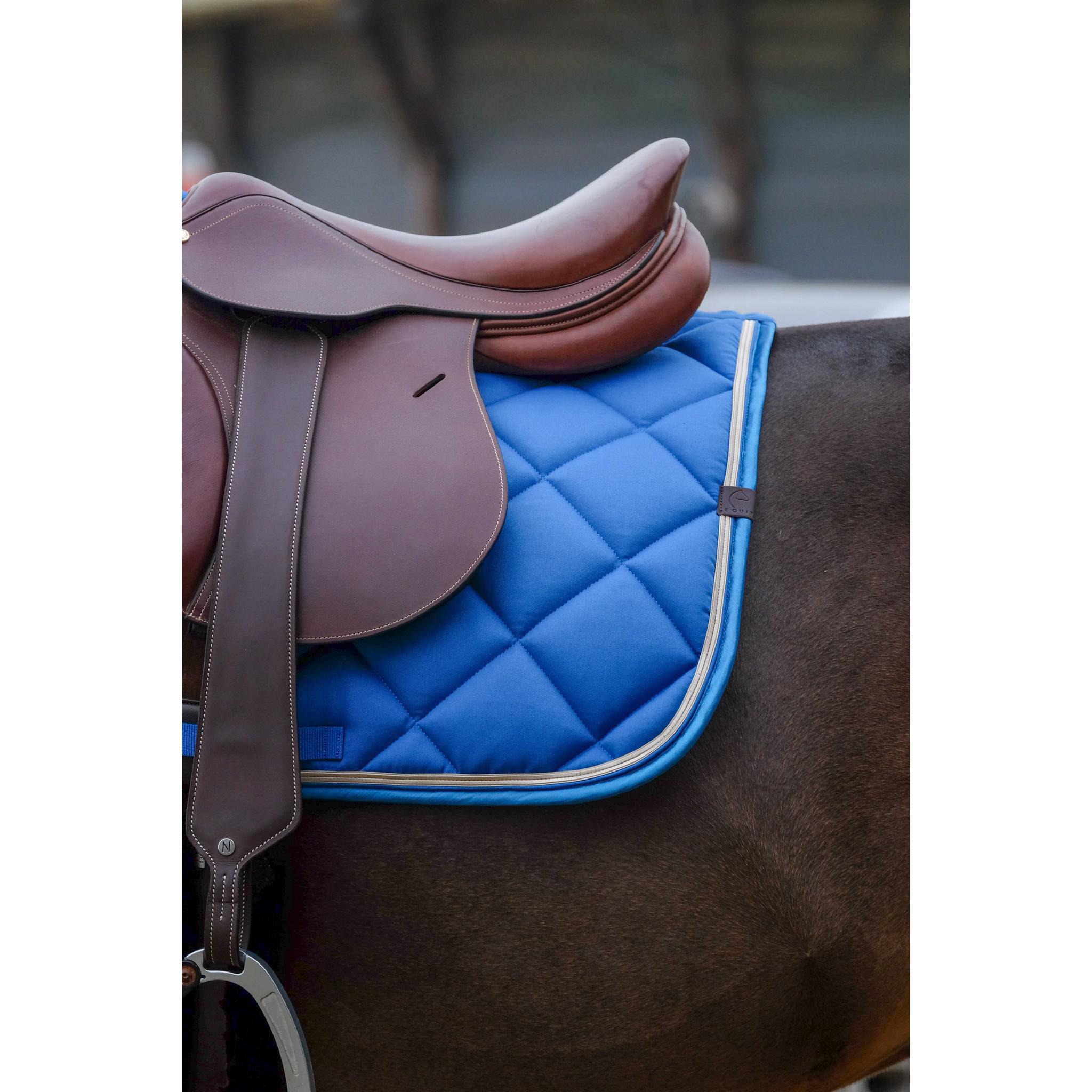 EQUITHÈME Classic Saddle pad - All purpose Royal blue 204773006