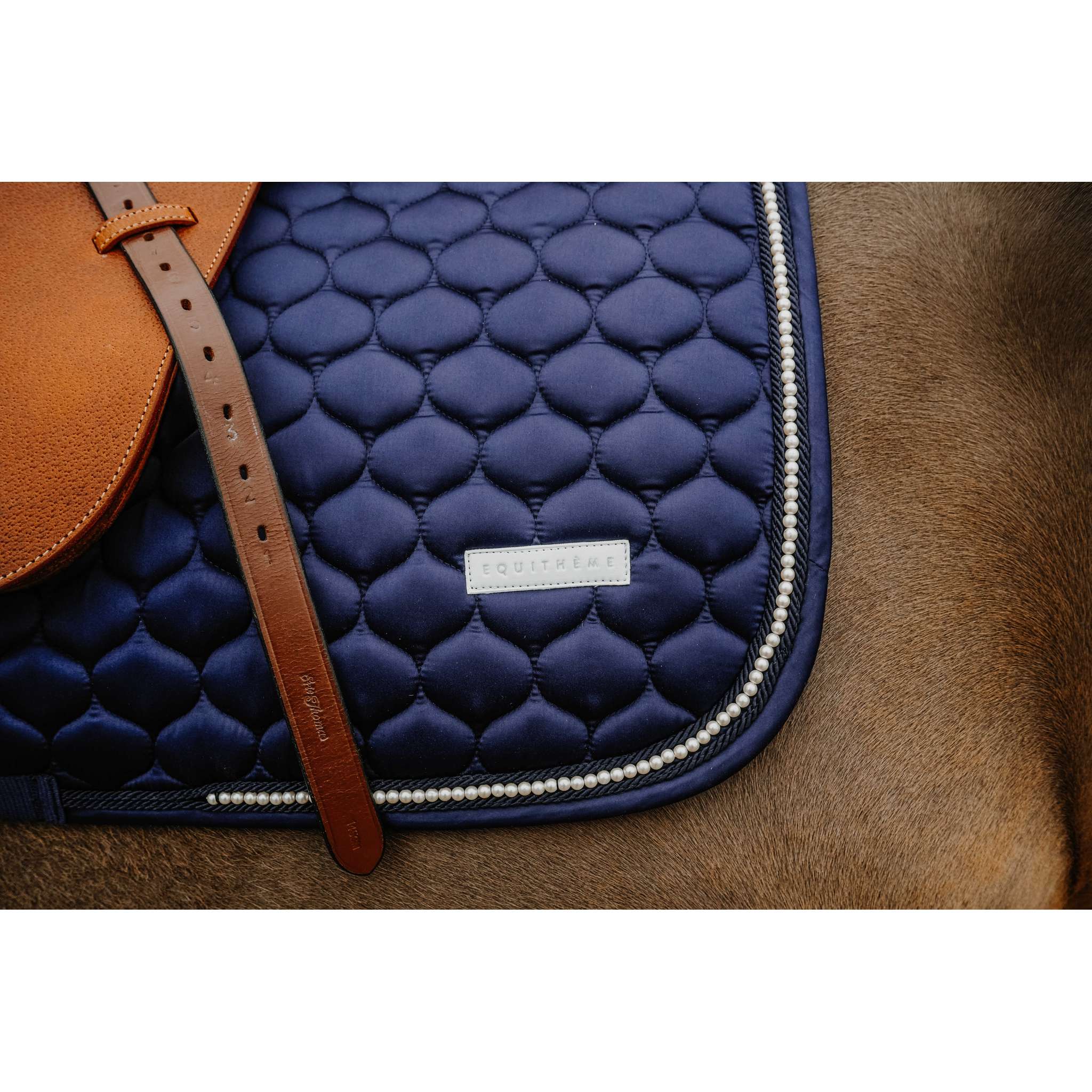 EQUITHEME Opal All-Purpose Saddle Pad Navy blue - 204024007_ambi_1