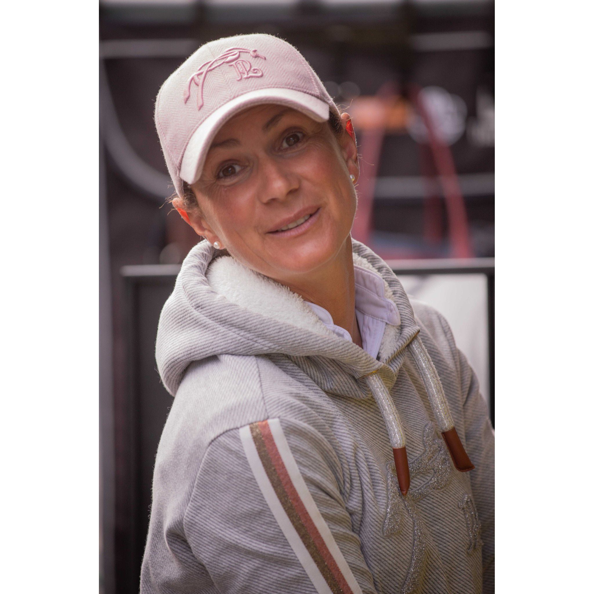 Pénélope Naomi Chevron Cap Pink 993809013