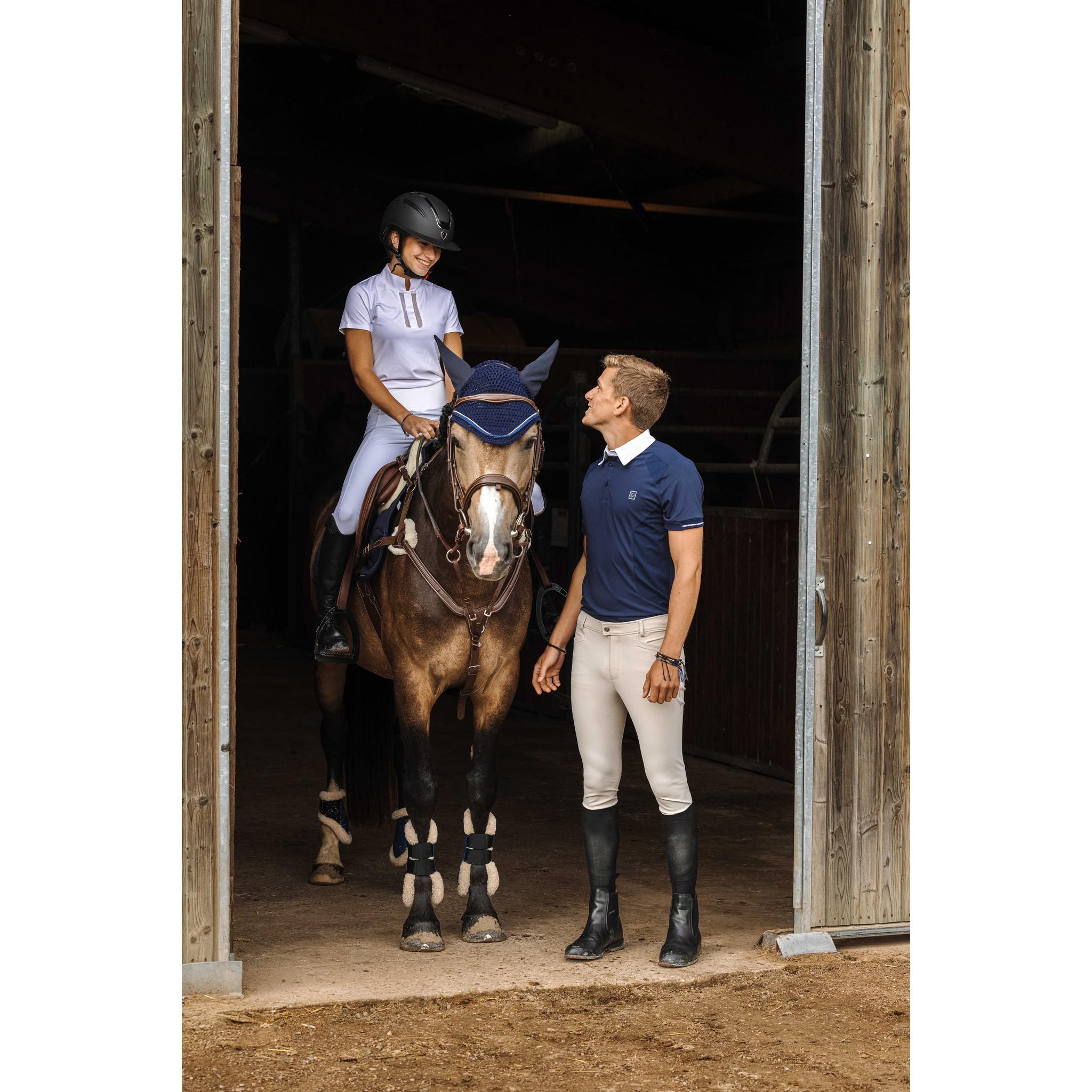 EQUITHÈME Victor Show Polo - Men Navy blue 962079073