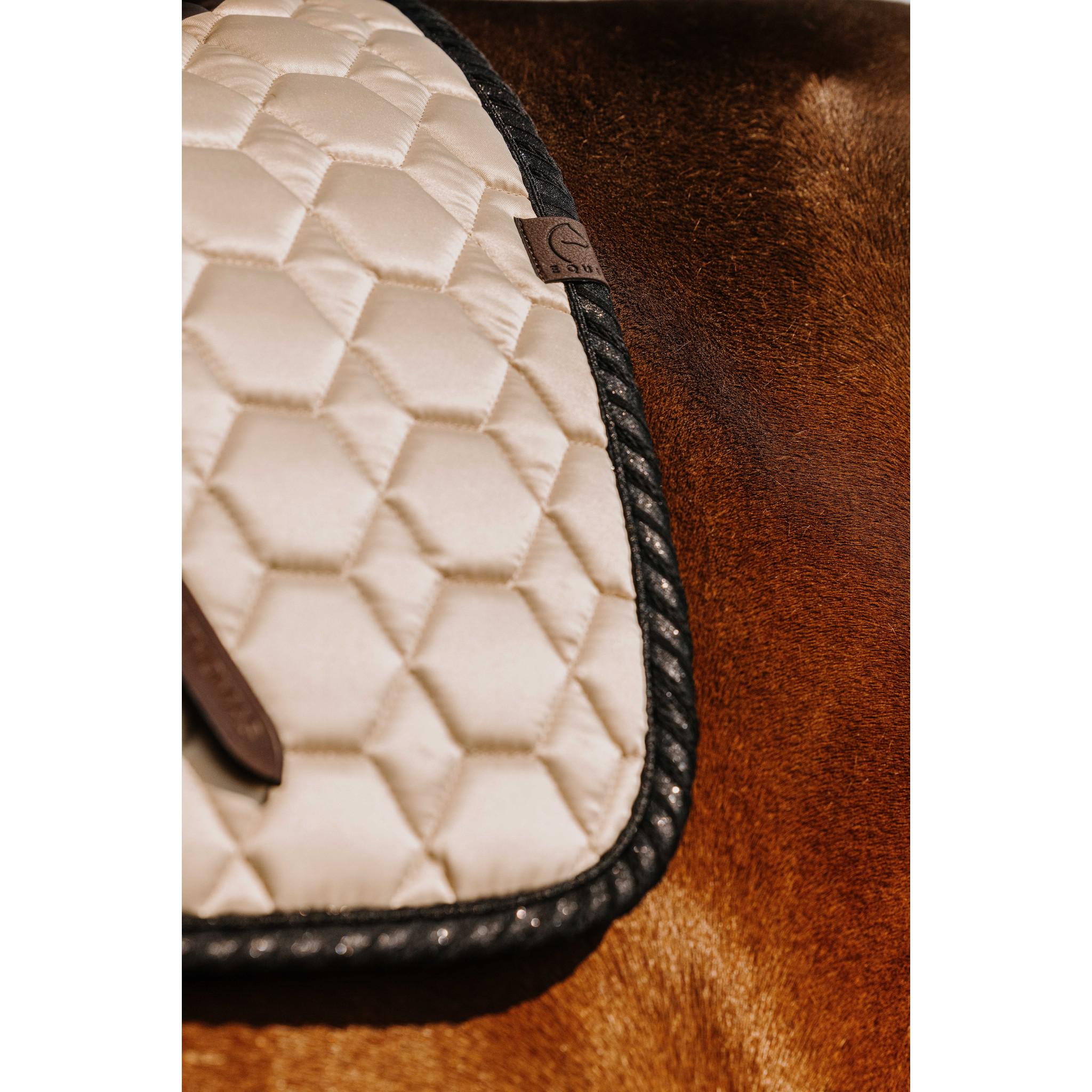 EQUITHÈME Pretty Saddle Pad - All purpose Beige 204010005