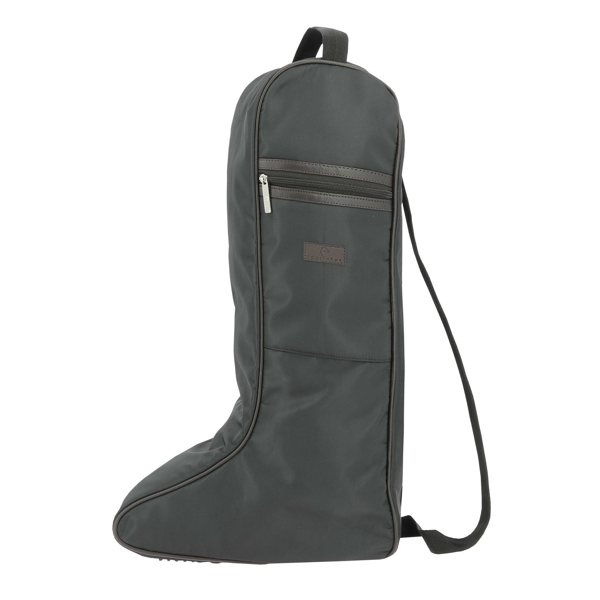EQUITHÈME Soft boot bag Black 937020200