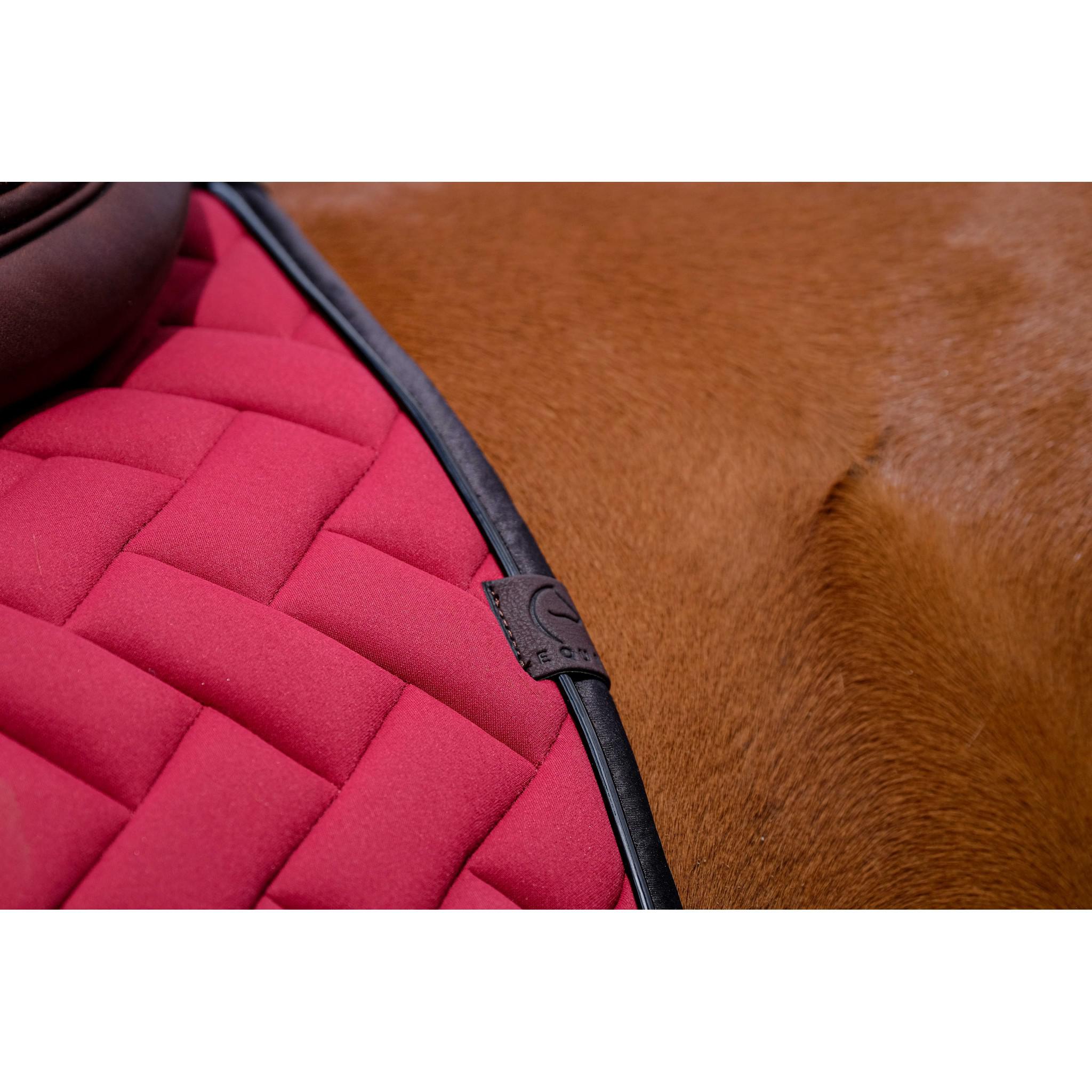 EQUITHÈME Impulsion Saddle Pad - All purpose Burgundy 204006033