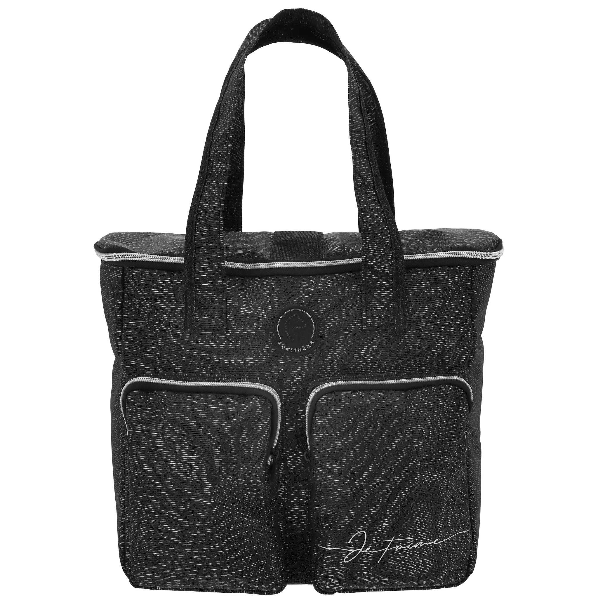 Je t'aime EQUITHÈME Groom Bag Black/silver grey 700018102