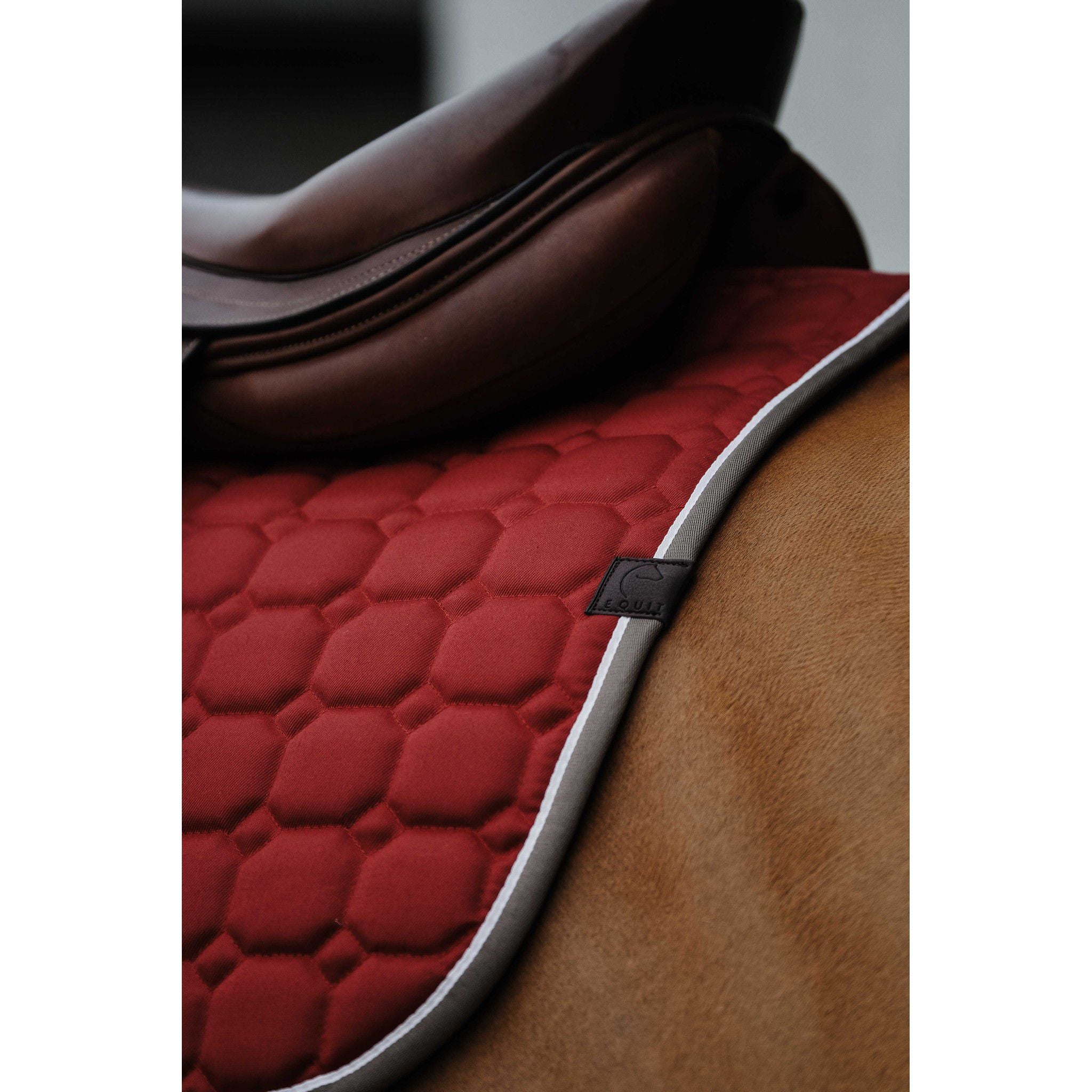 EQUITHÈME Orion saddle pad - All purpose Cherry 204774003