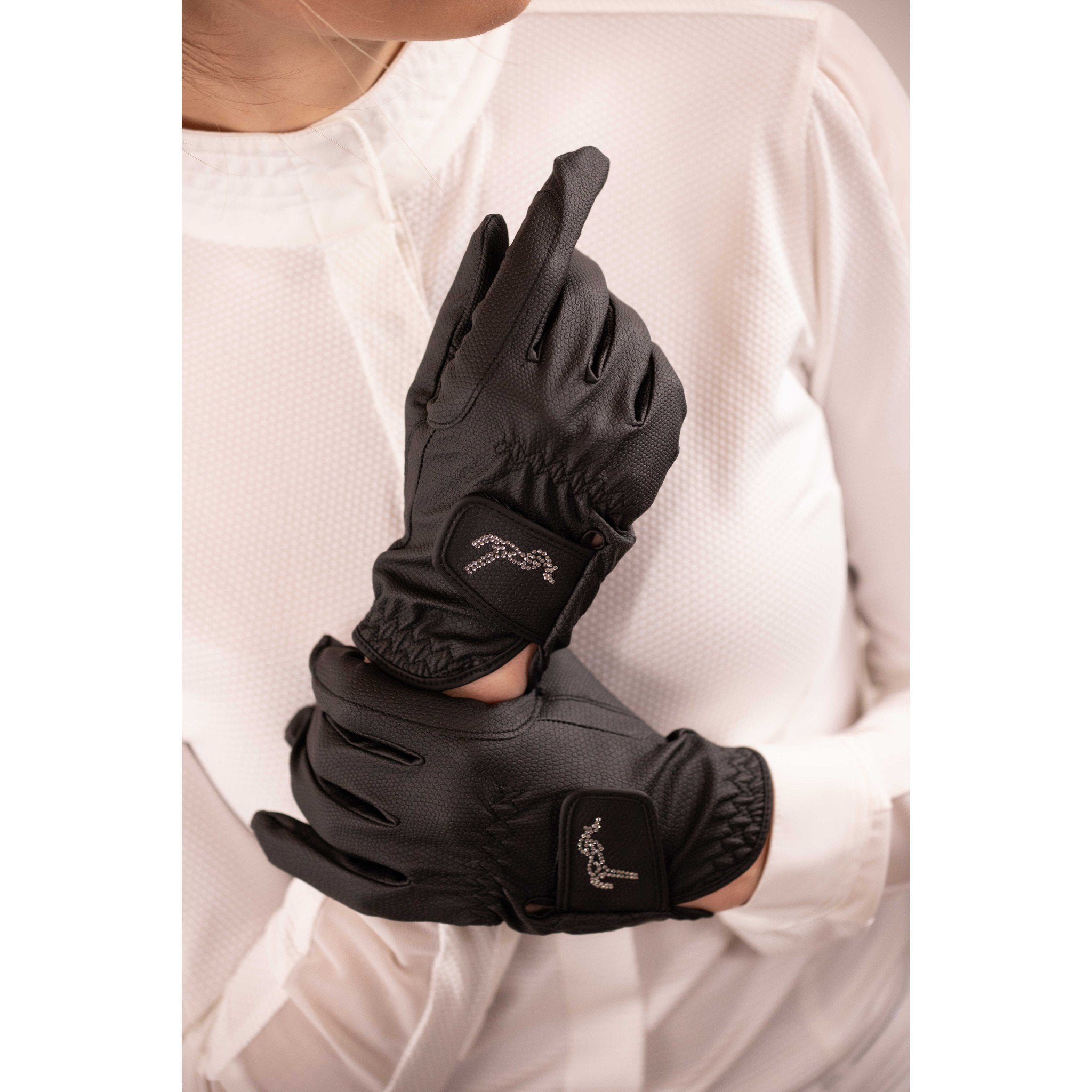 Pénélope Prisma Riding gloves - Ladies Black 930805265