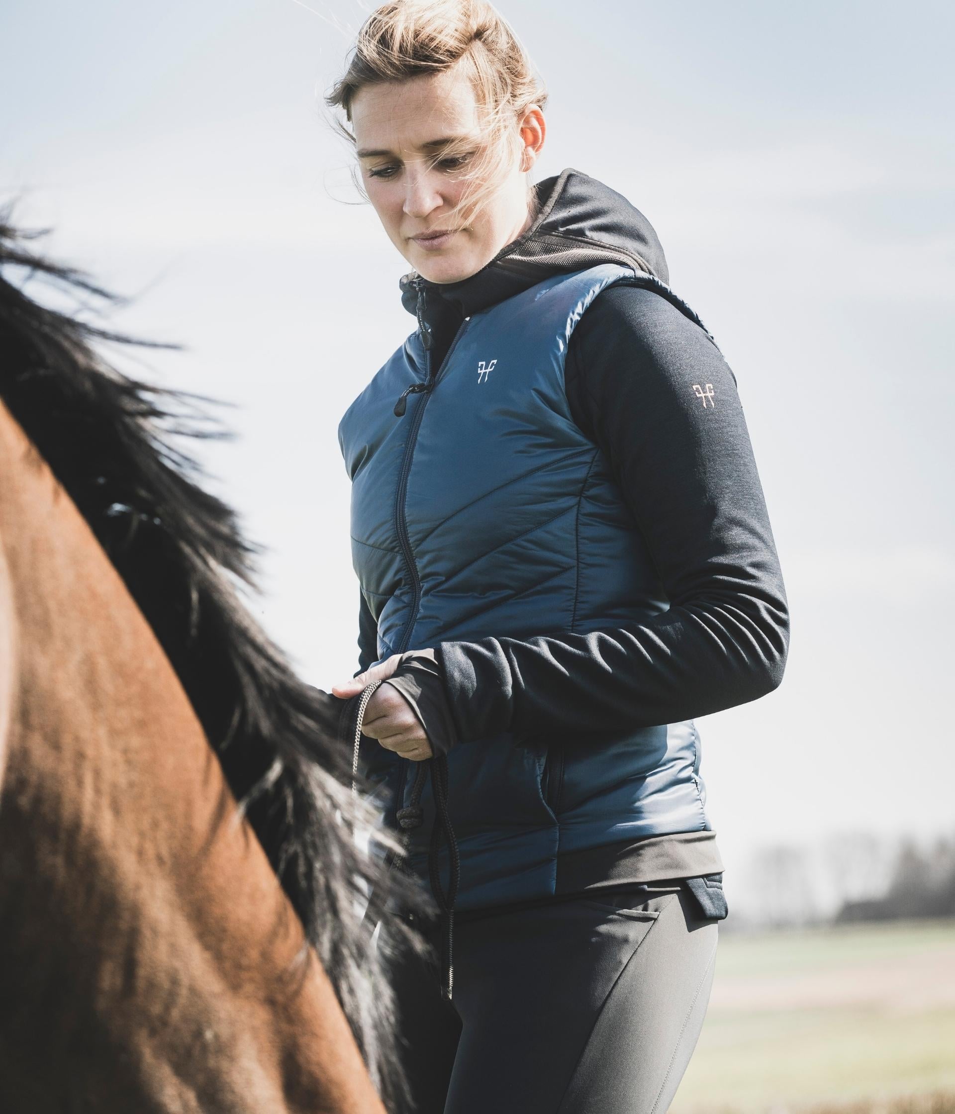 Horse Pilot E-Kelvin Vest Women - Navy