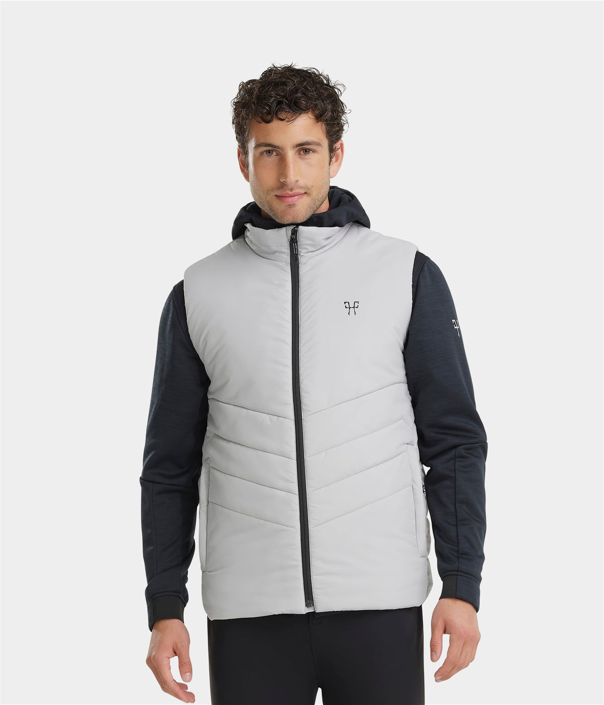 Horse Pilot E-Kelvin Vest Men - Light Grey