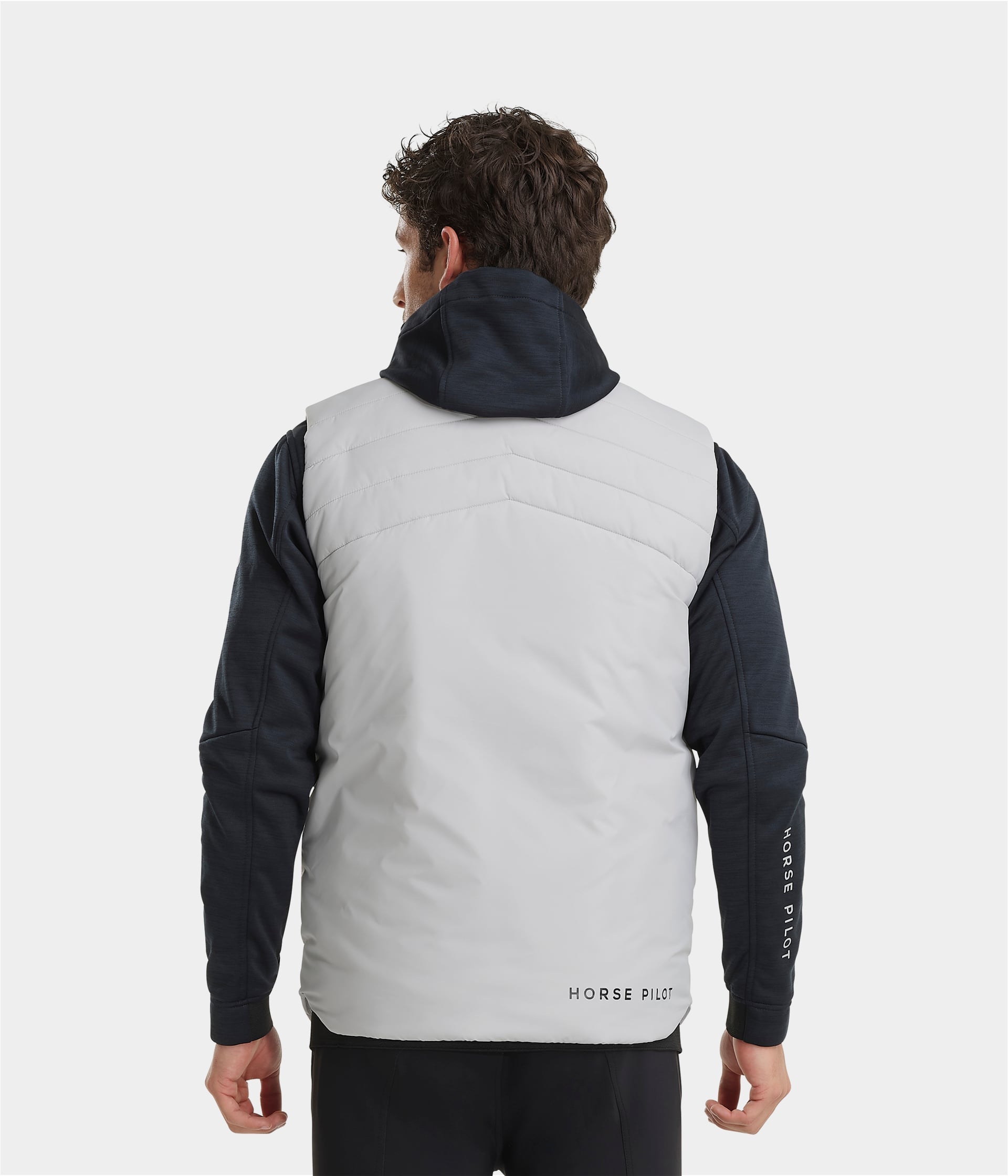 HORSE PILOT E-Kelvin Vest Men - Light Grey
