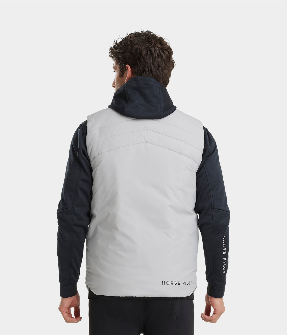 Horse Pilot E-Kelvin Vest Men - Light Grey