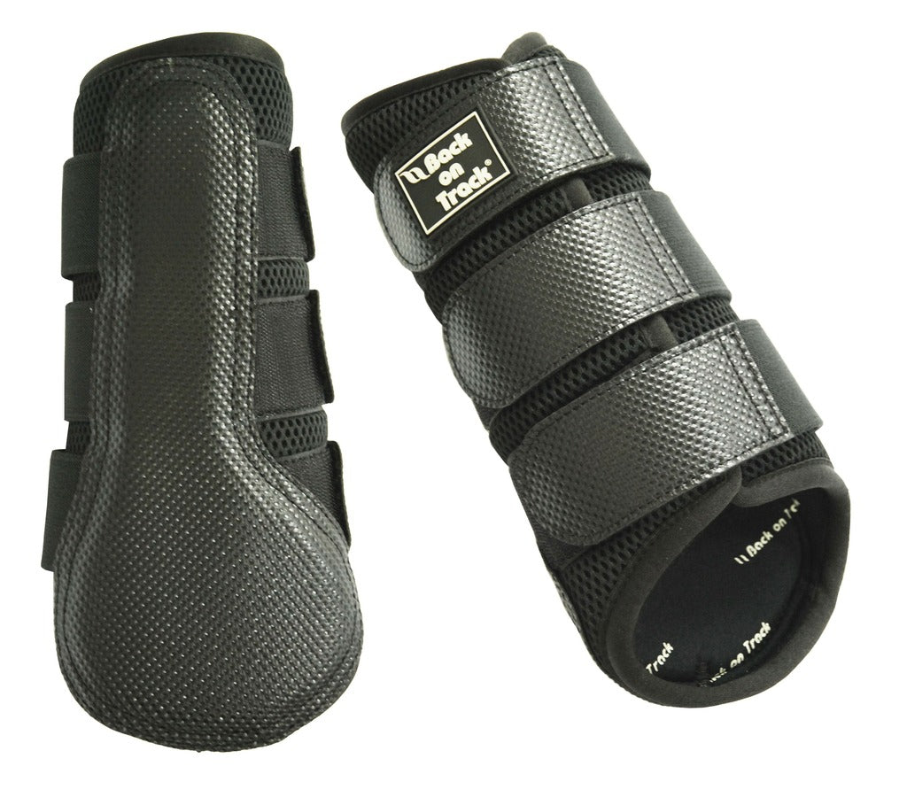 Back on Track 3D Mesh brush boots Black
