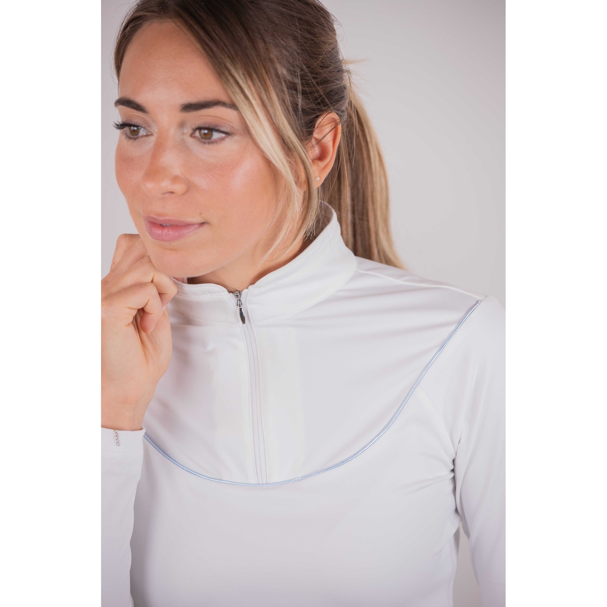 Pénélope Toscane Show Polo Shirt - Ladies White 987921011