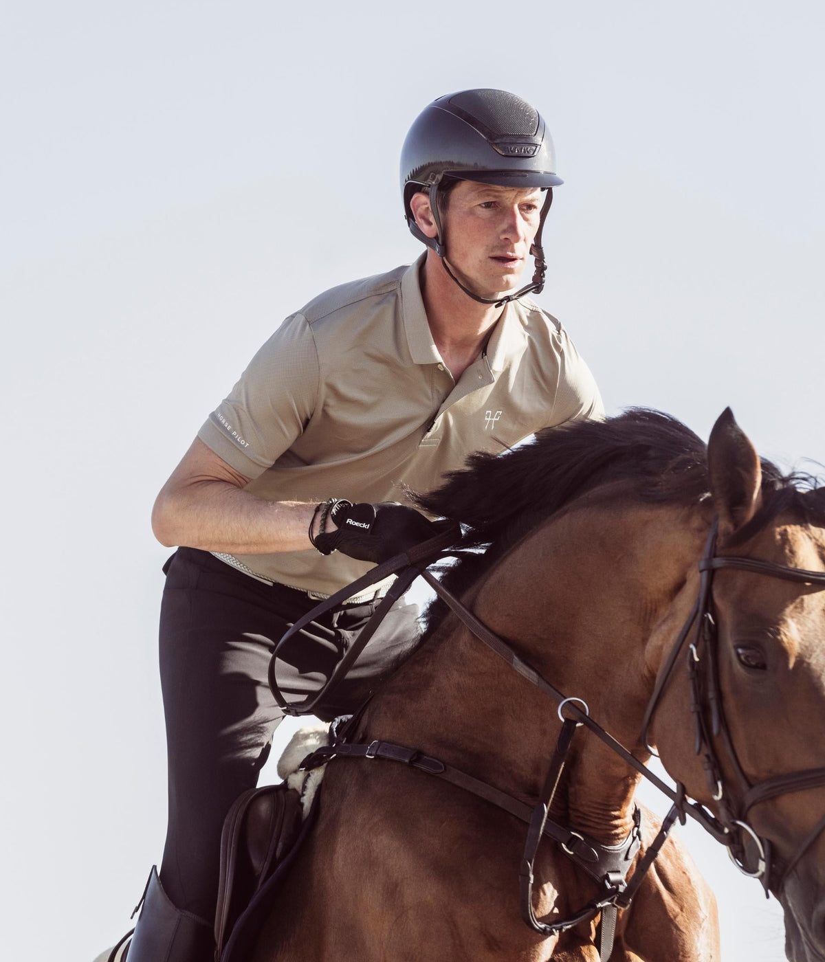 Horse Pilot Atlas Polo Unisex - Beige